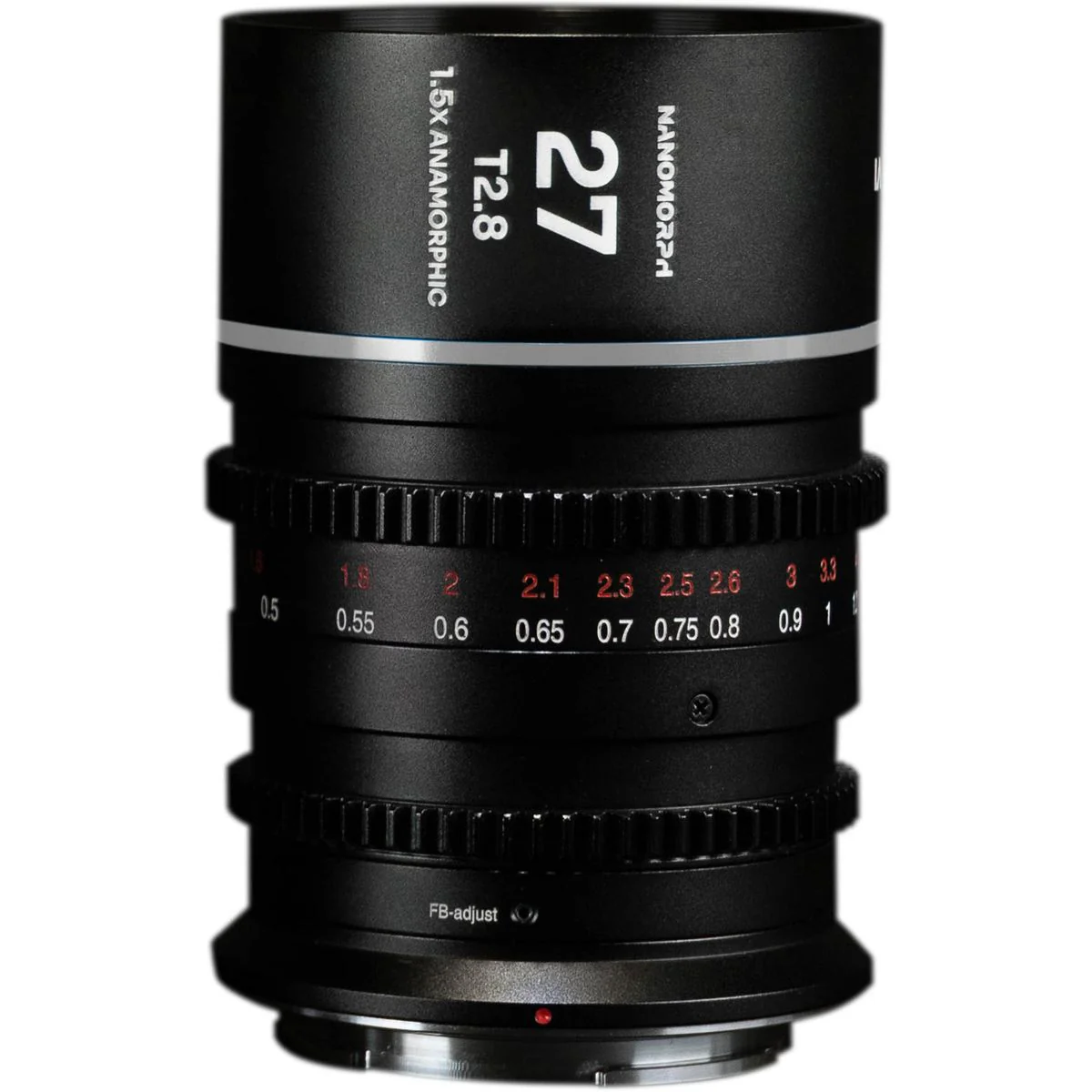 Laowa Nanomorph 27mm T2.8 1.5X S35 (Silver) (Cine) MFT