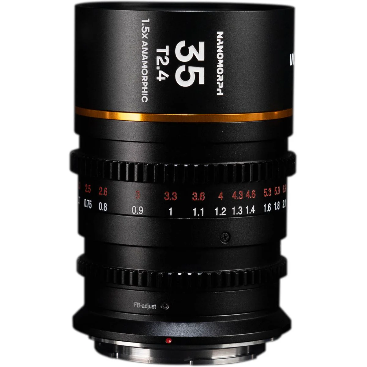 Laowa Nanomorph 35mm T2.4 1.5X S35 (Amber) (Cine) Sony E