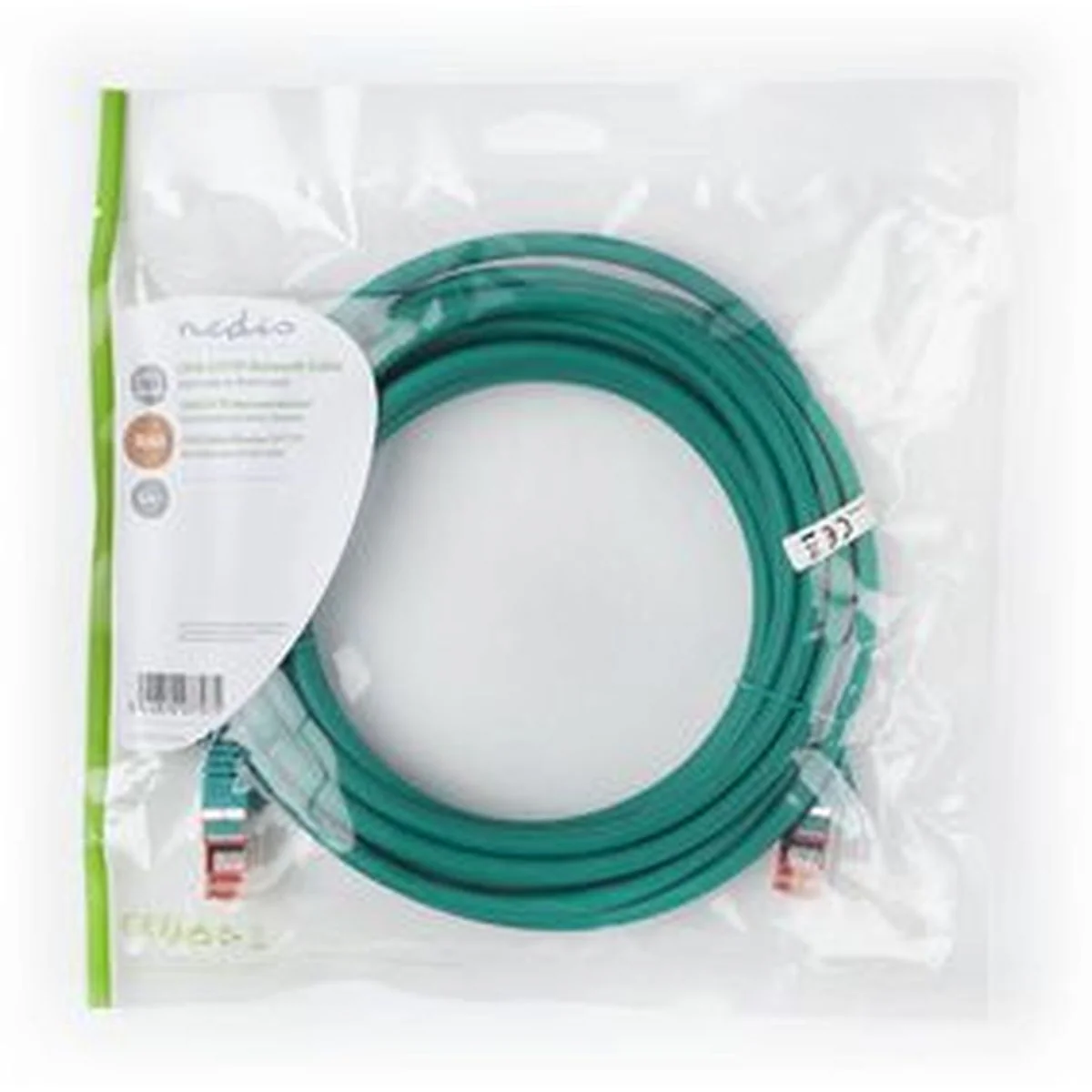 Nedis CAT6 S/FTP-Network Cable RJ45M-RJ45M 5.0m Green - Image 4
