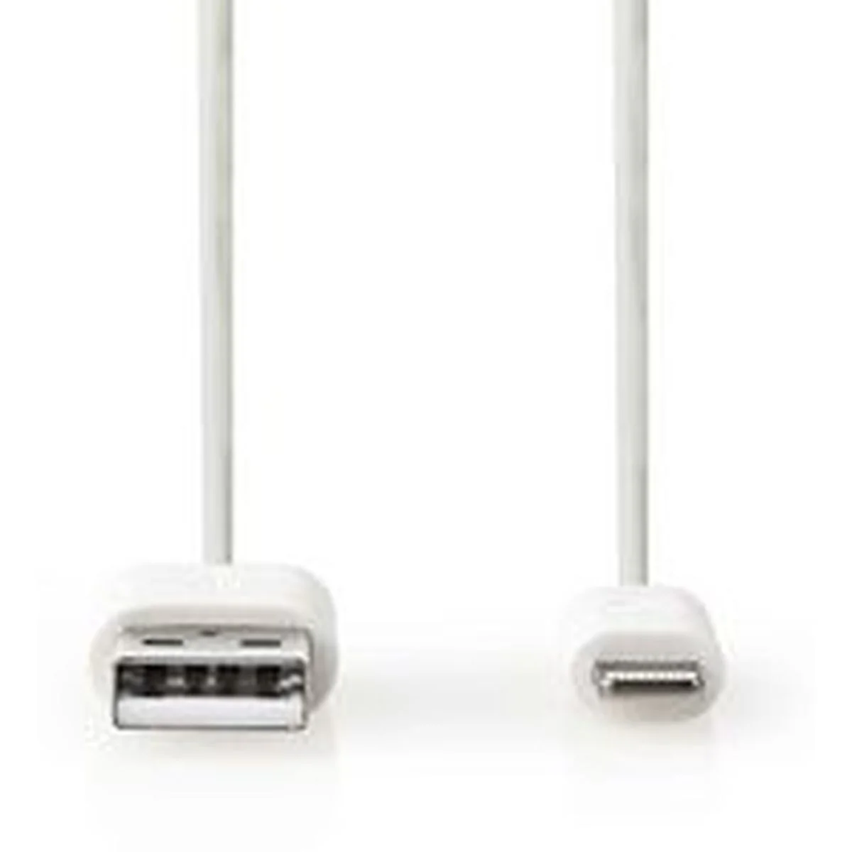 Nedis Data Cable Apple Lightning 8-PINS M-USB A M 1m WH - Image 2