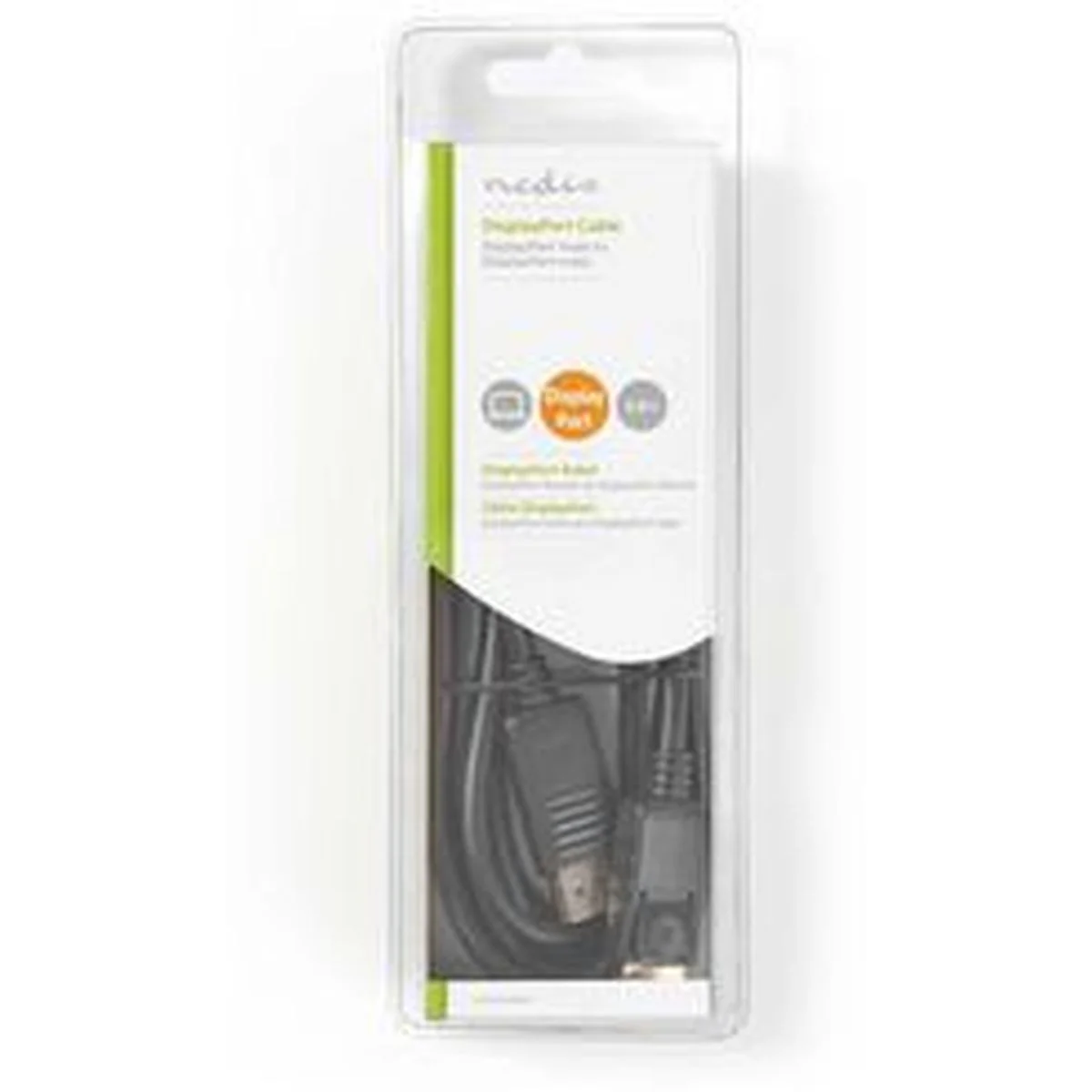 Nedis DisplayPort 1.2-CBL DisplayPort M-DisplayPort M 2m BK - Image 3