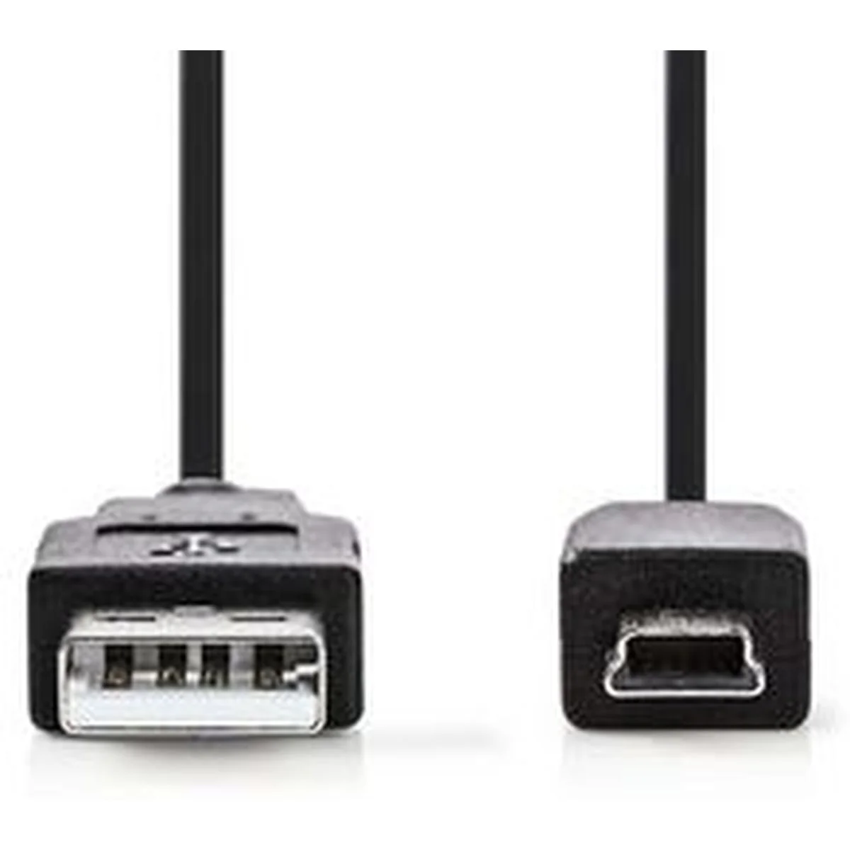 Nedis USB 2.0-CABLE A M-Mini 5-PINS M 2.0m BK - Image 2