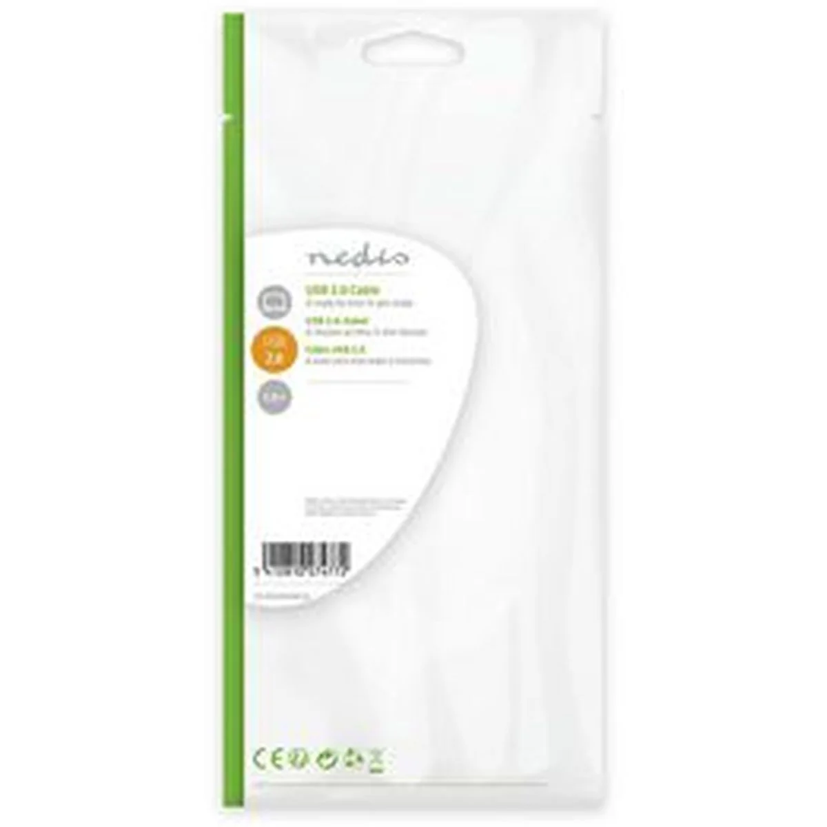 Nedis USB 2.0-CABLE A M-Mini 5-PINS M 2.0m BK - Image 3