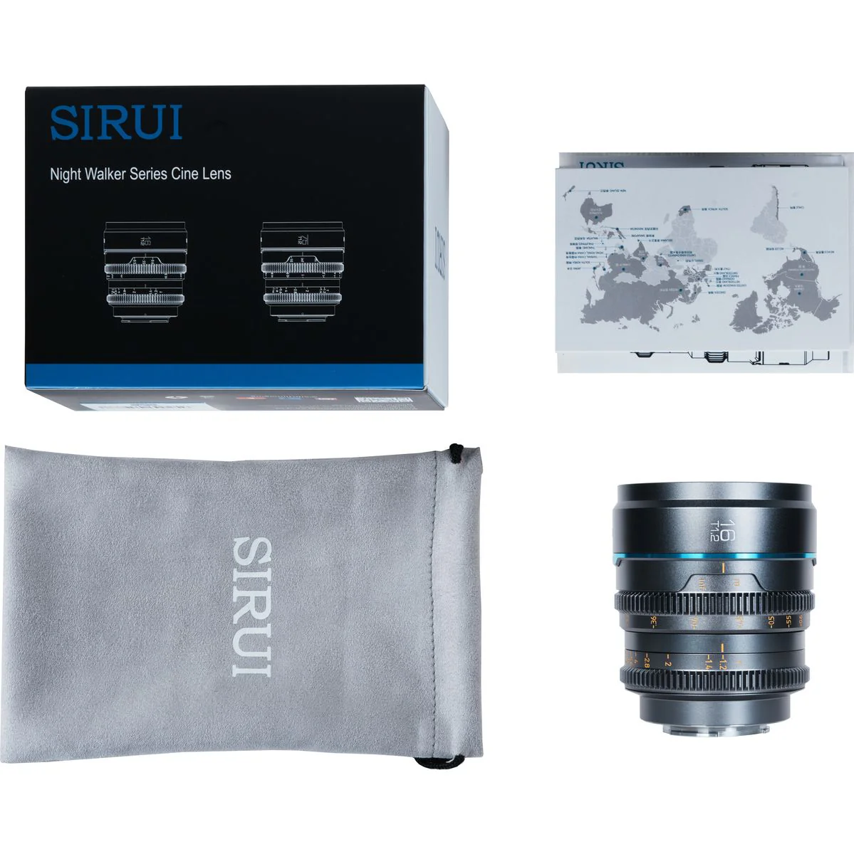 Sirui Nightwalker Series 16mm T1.2 S35 Manual Focus Cine Len - Image 3