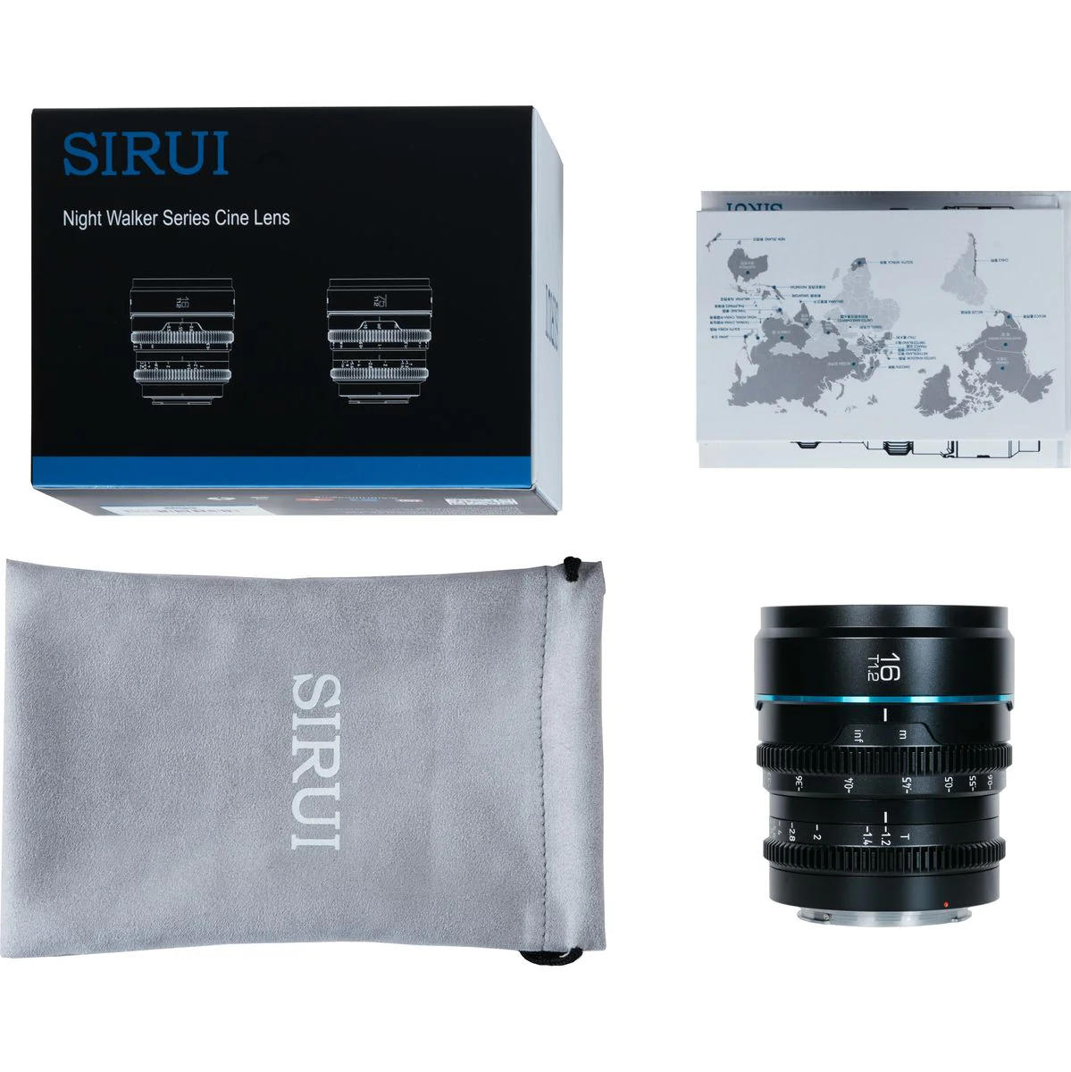 Sirui Nightwalker Series 16mm T1.2 S35 Manual Focus Cine Len - Image 3