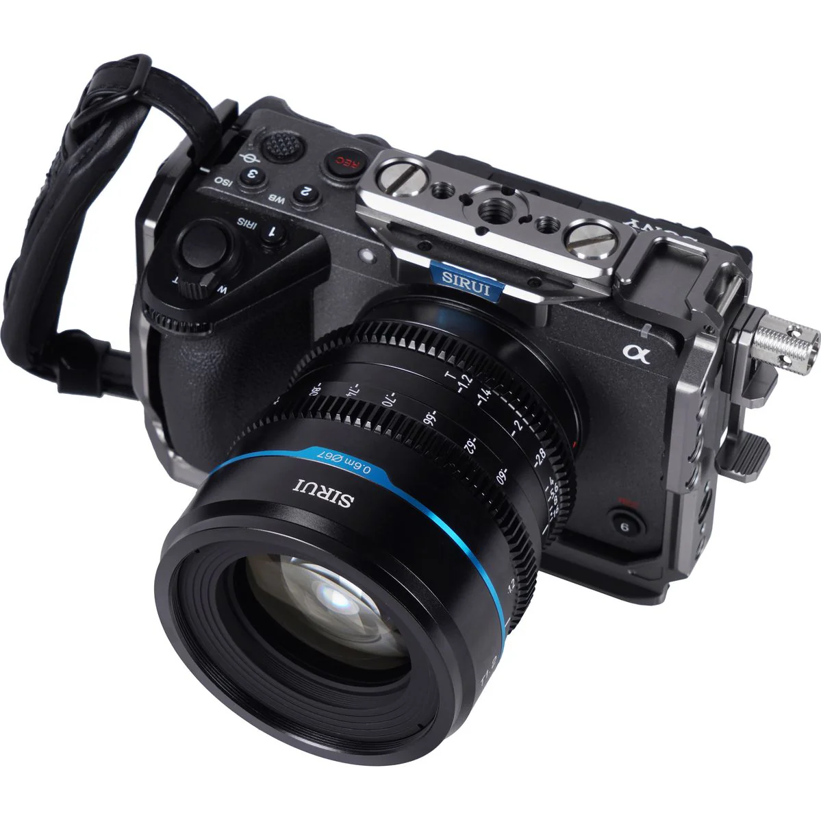 Sirui Nightwalker Series 55mm T1.2 S35 Manual Focus Cine Len - Image 4