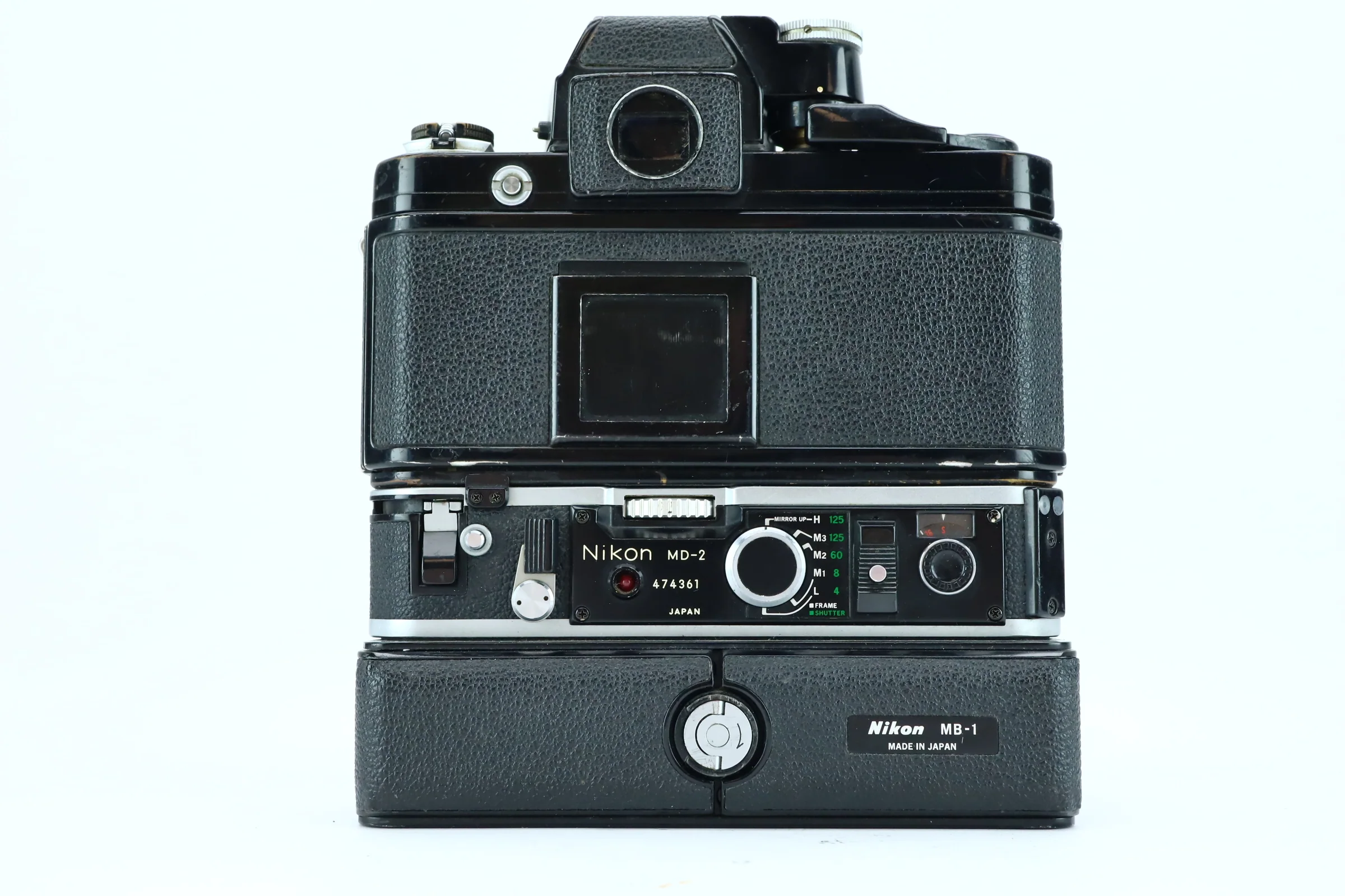 Nikon F2 with MD-2 Motor Drive and MB-1 Battery Pack - Image 2