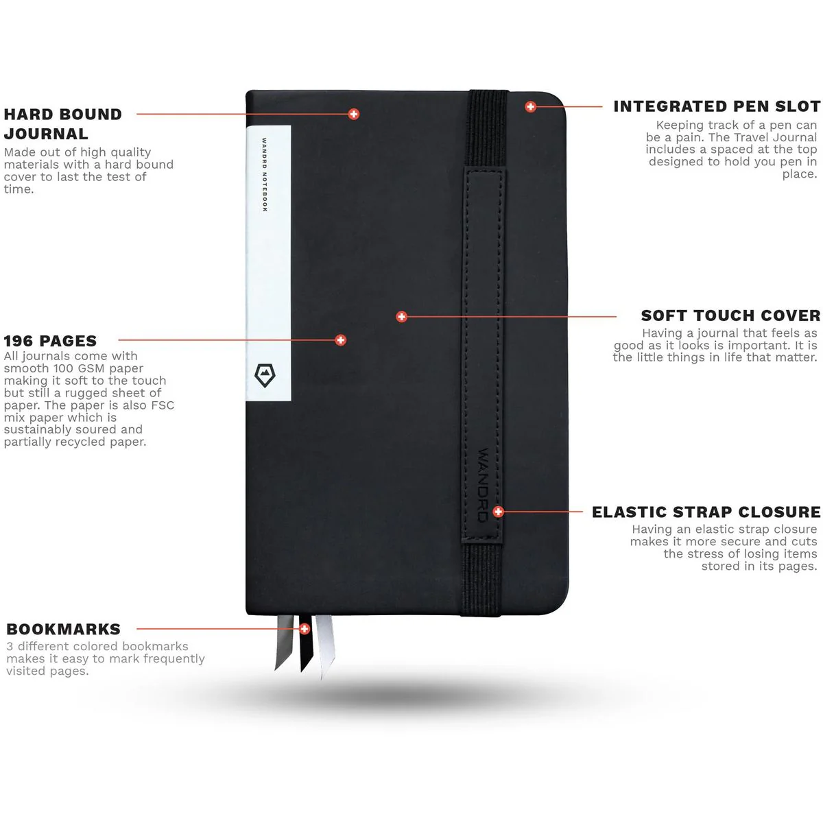 WANDRD Notebook Black - Image 2