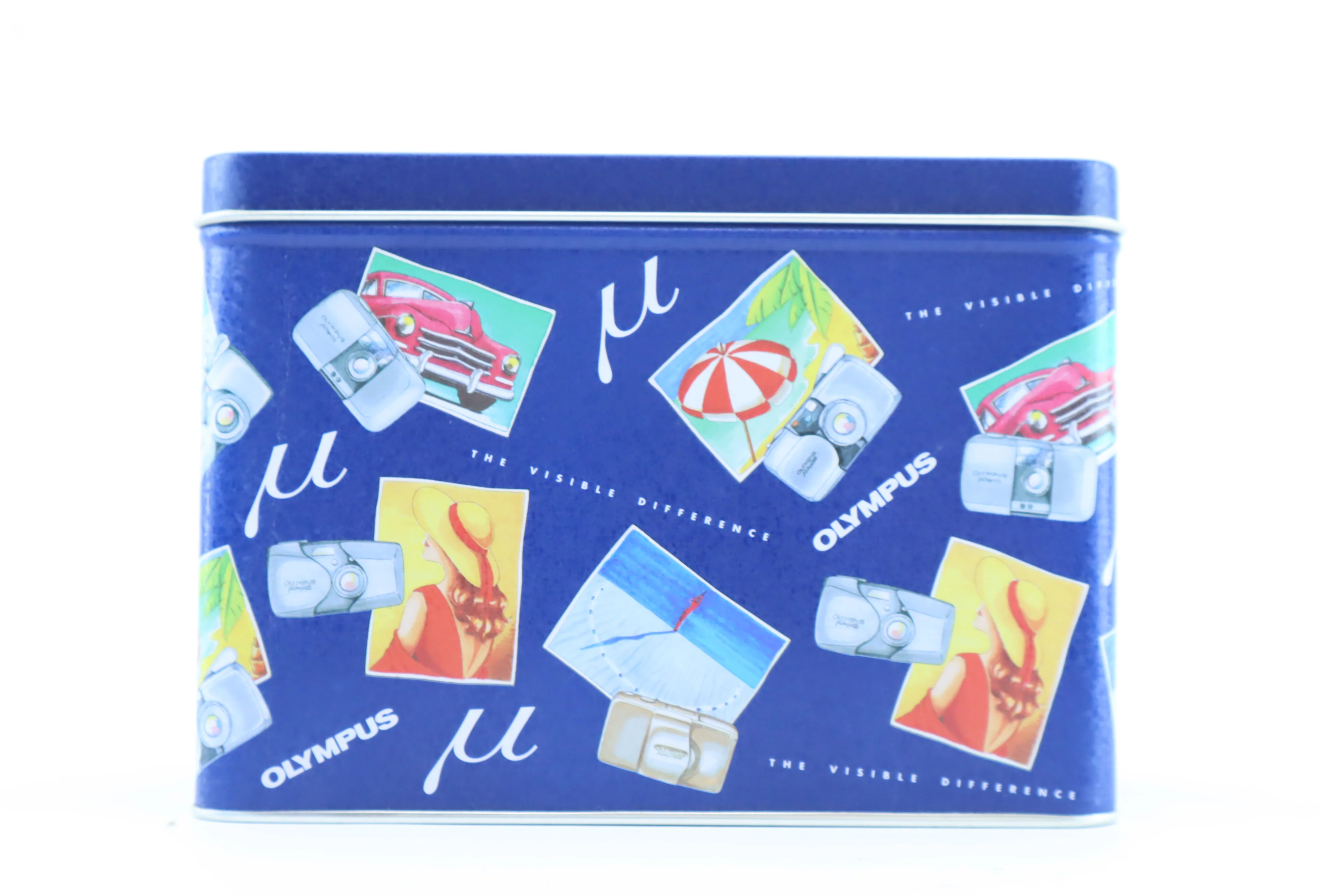 Olympus U metal collector tin