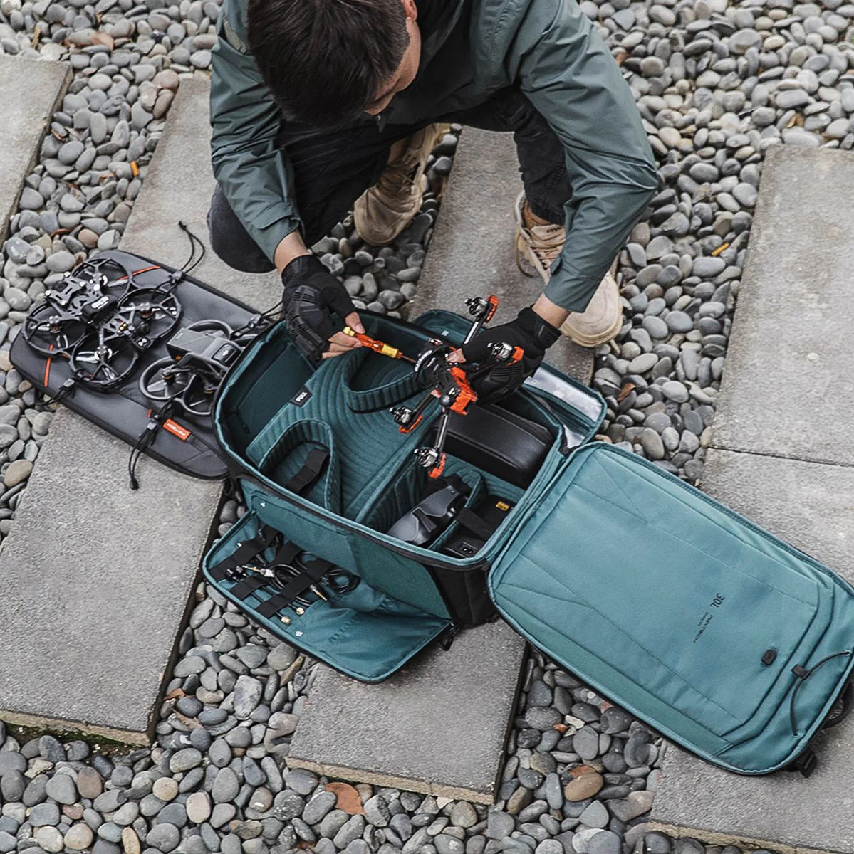 PGYTECH Onemo FPV Backpack 30l (Space Black) - Image 3