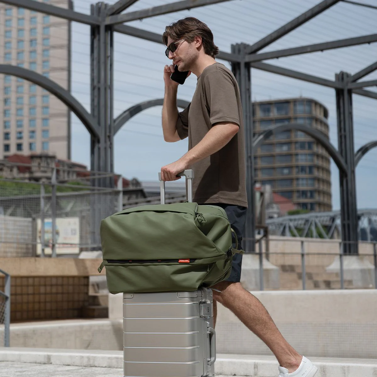 PGYTECH Onemo Travel Backpack 35l (Olive Green) - Image 2