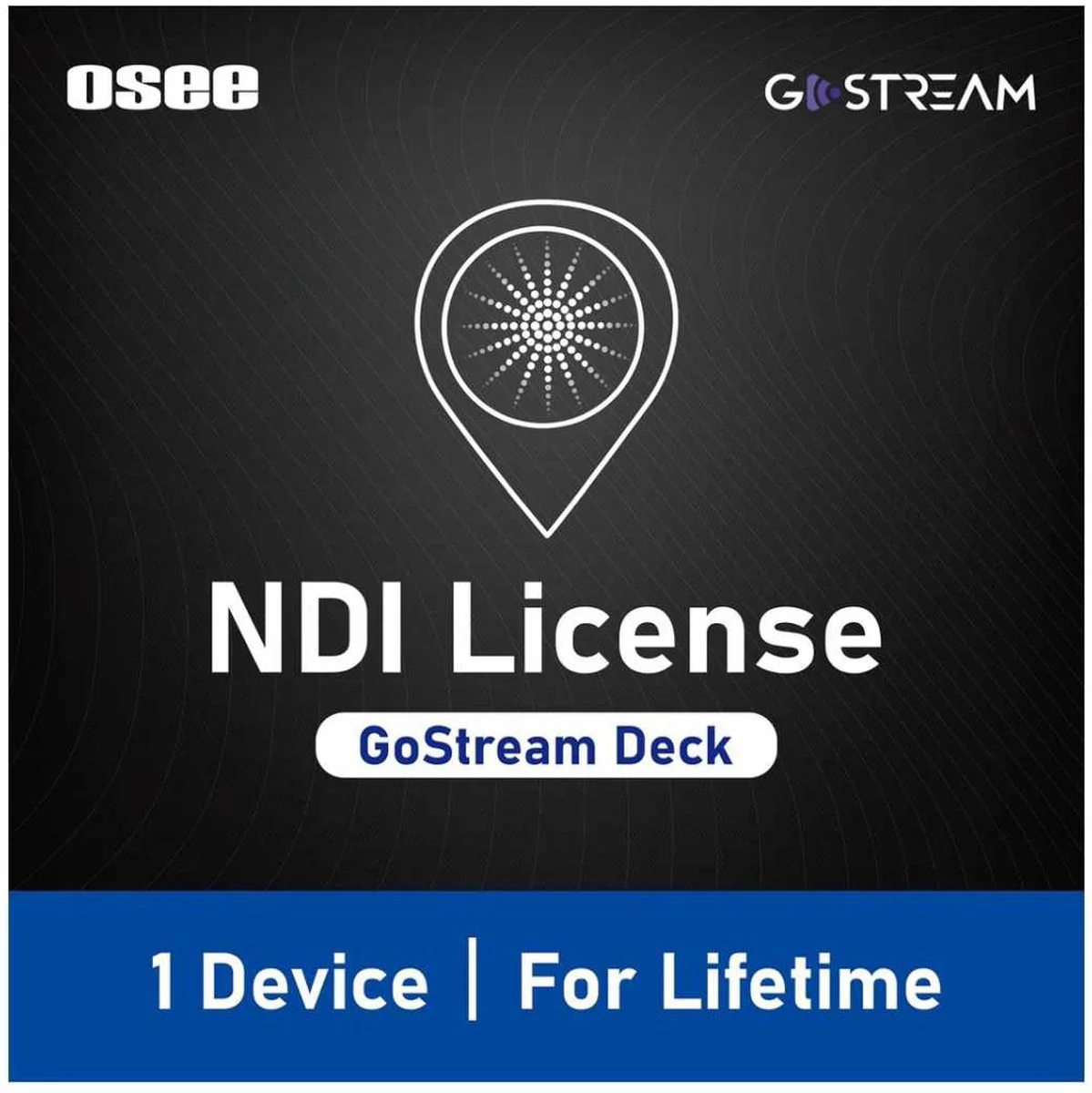 Osee NDI Licentievoor Gostream Deck And Kit (NDI-HX)