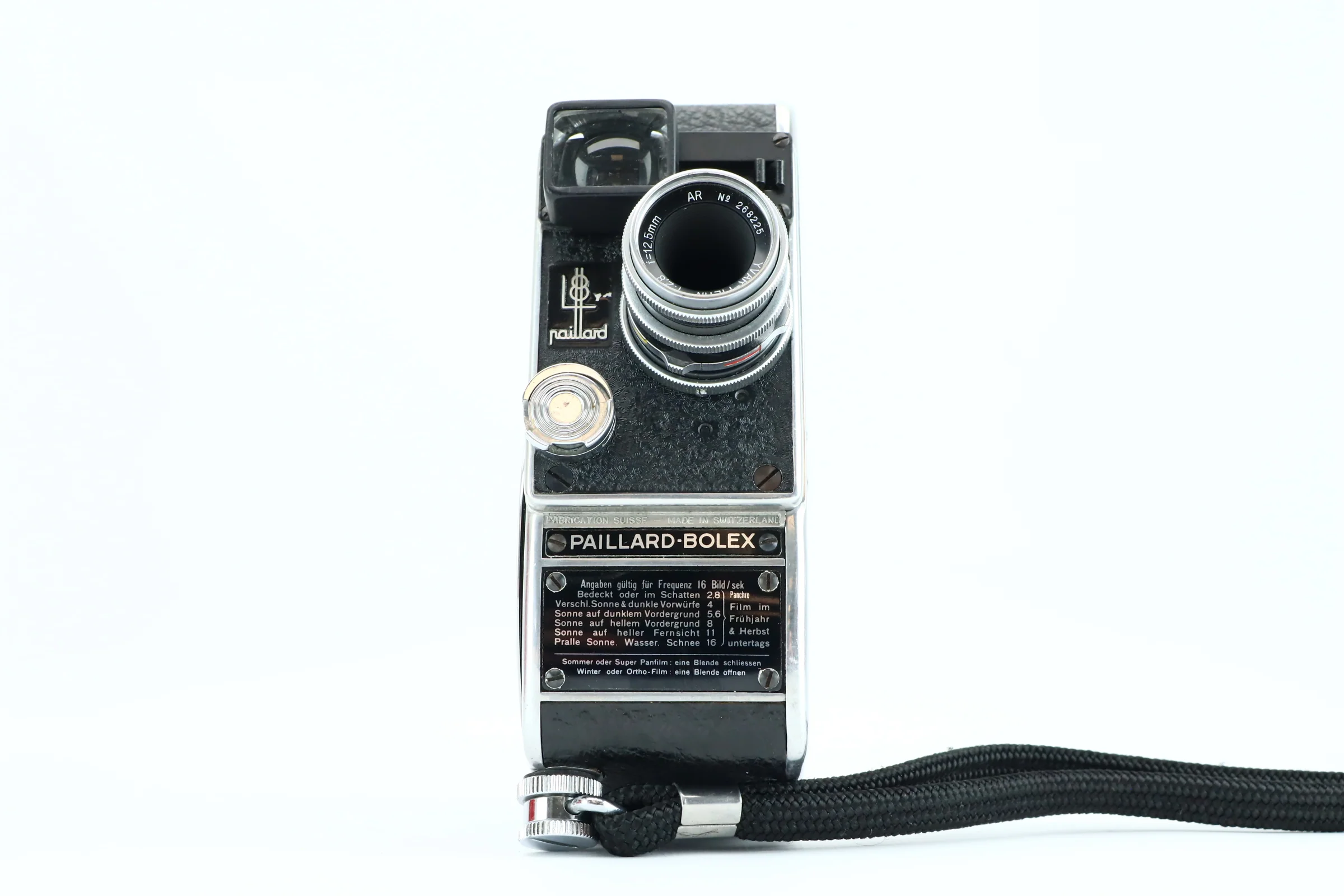 Paillard-Bolex with 12,5mm 2,8 - Image 3
