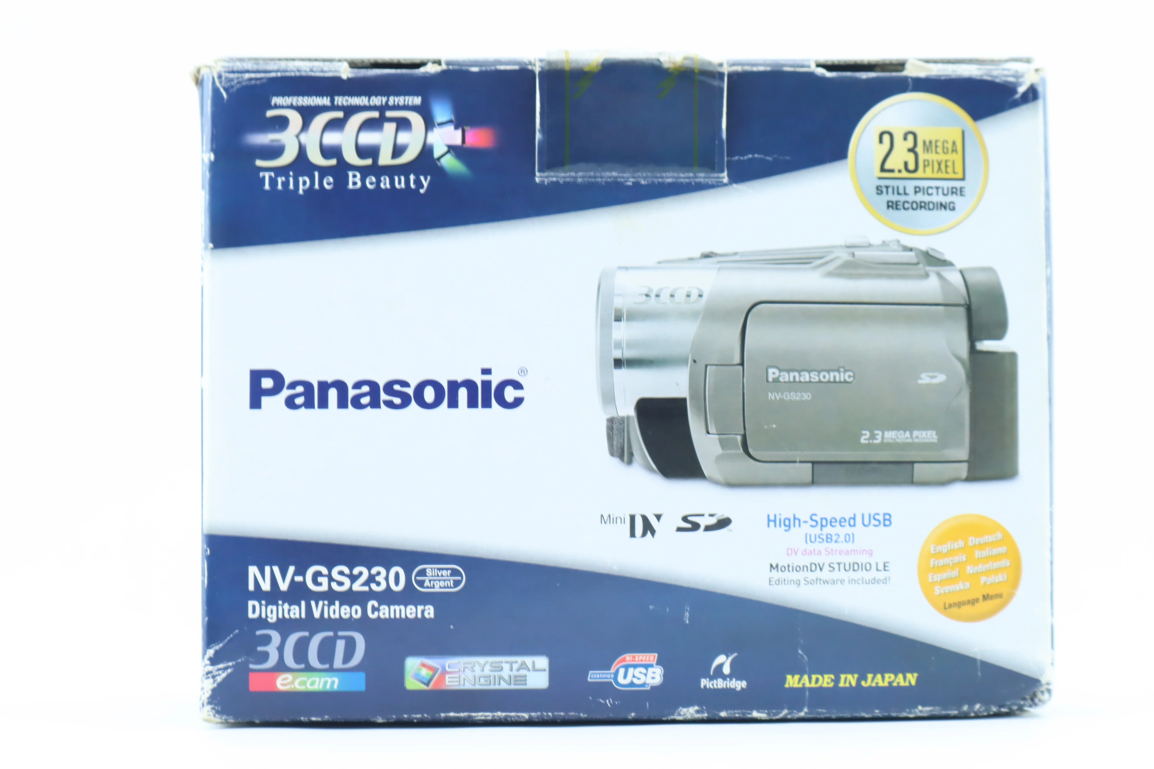 Panasonic 3CCD MiniDV Camcorder – 2.3 Megapixel Video Camera - Image 8