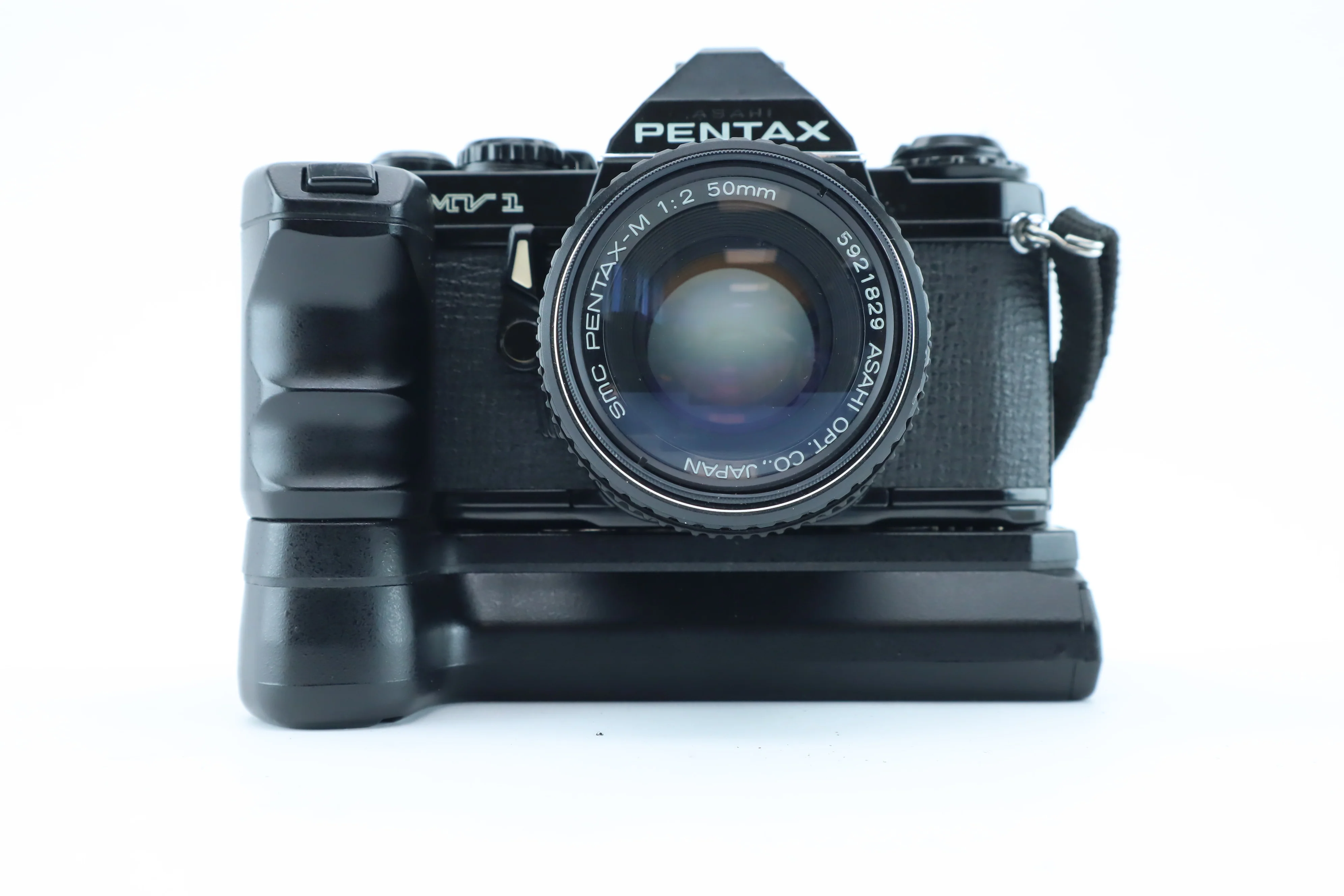 Pentax Asahi MV1 + MC 50mm f/2 + Winder ME