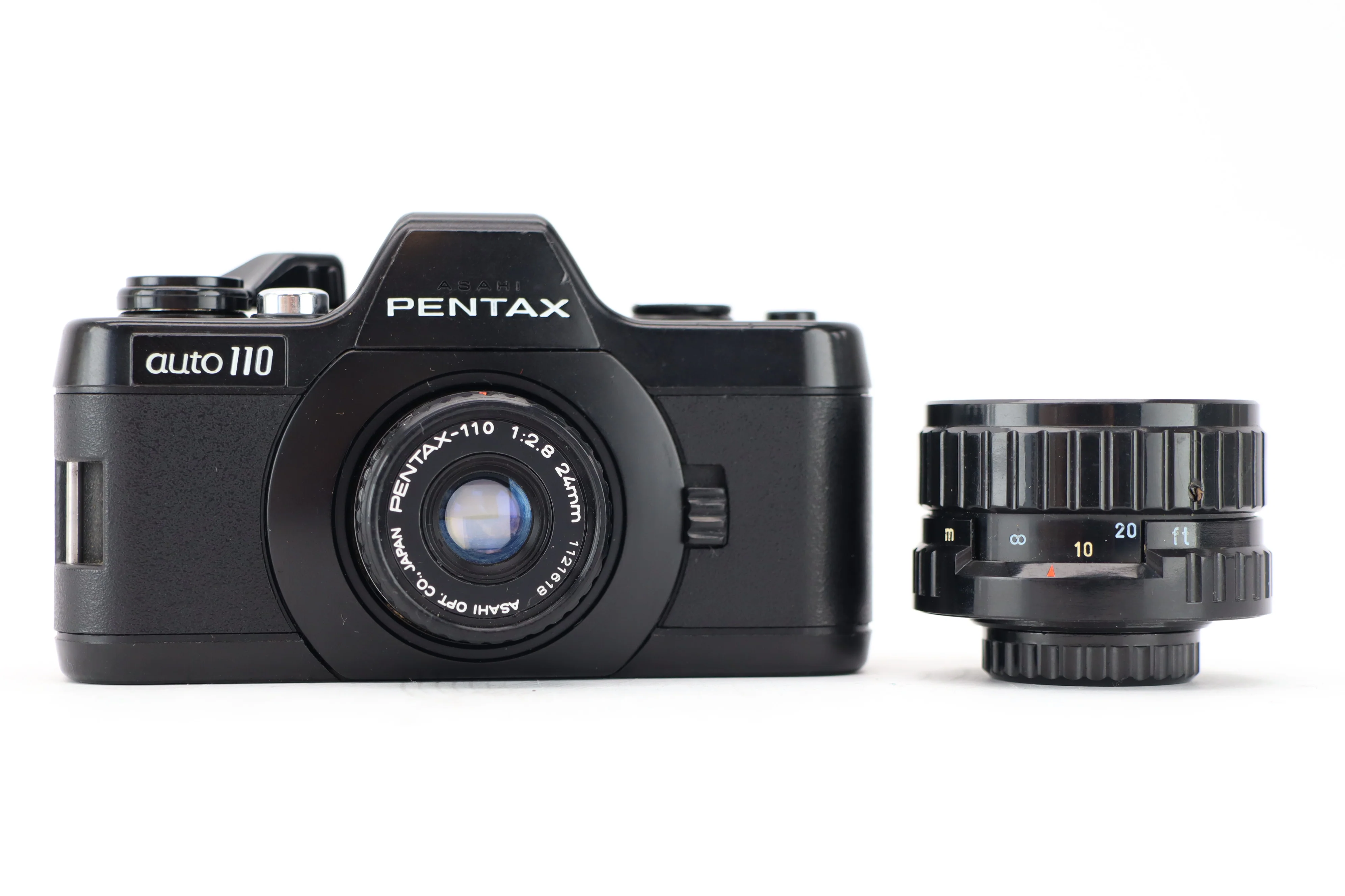 Pentax Auto 110 24mm 2,8 + 50mm 2,8