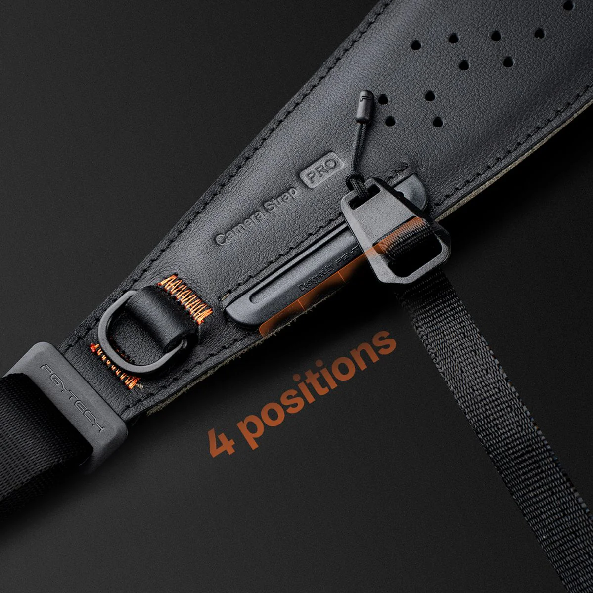 PGYTECH Camera Strap Master Midnight Black - Image 5