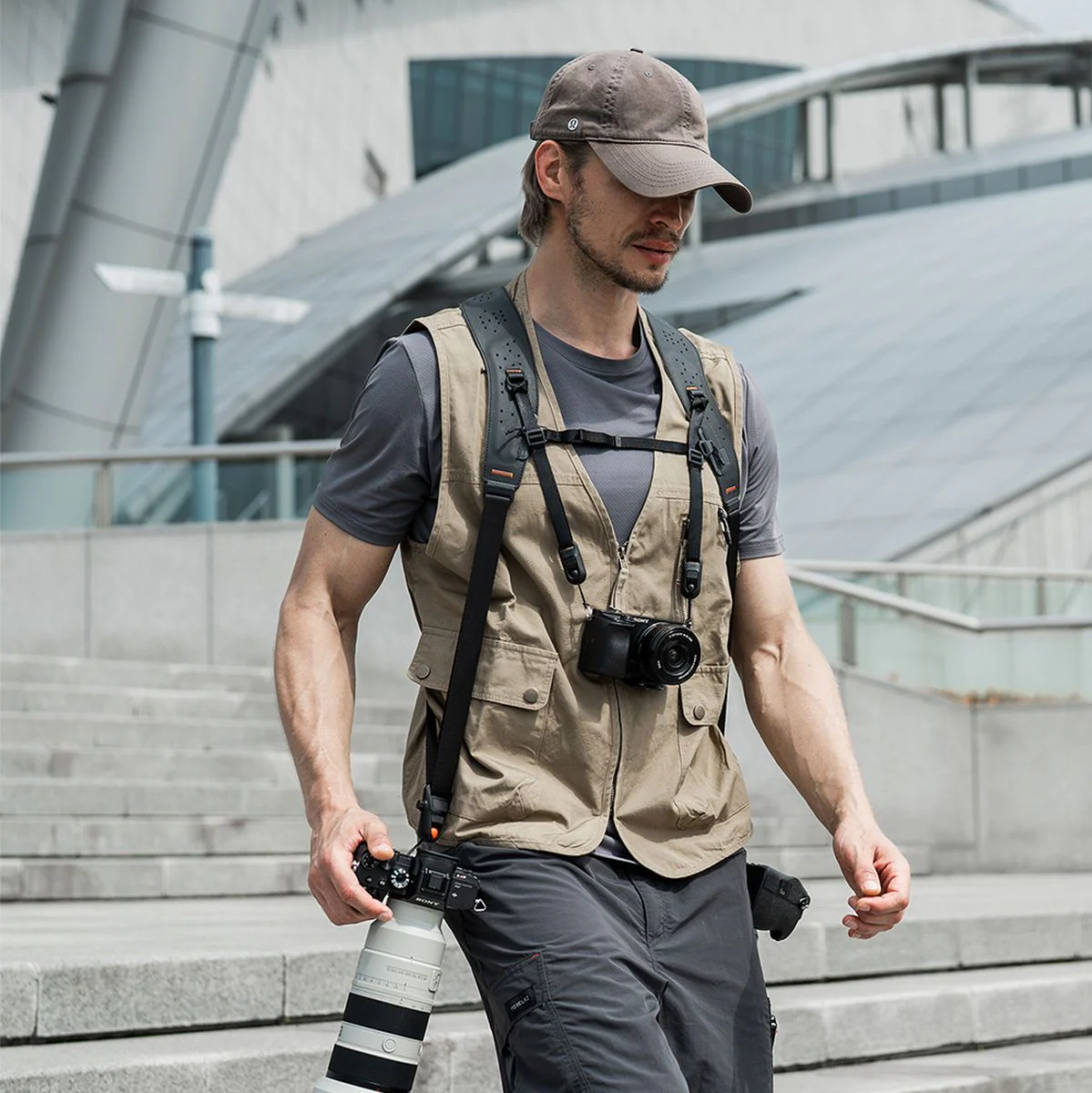 PGYTECH Camera Strap Master Wilderness Green - Image 2