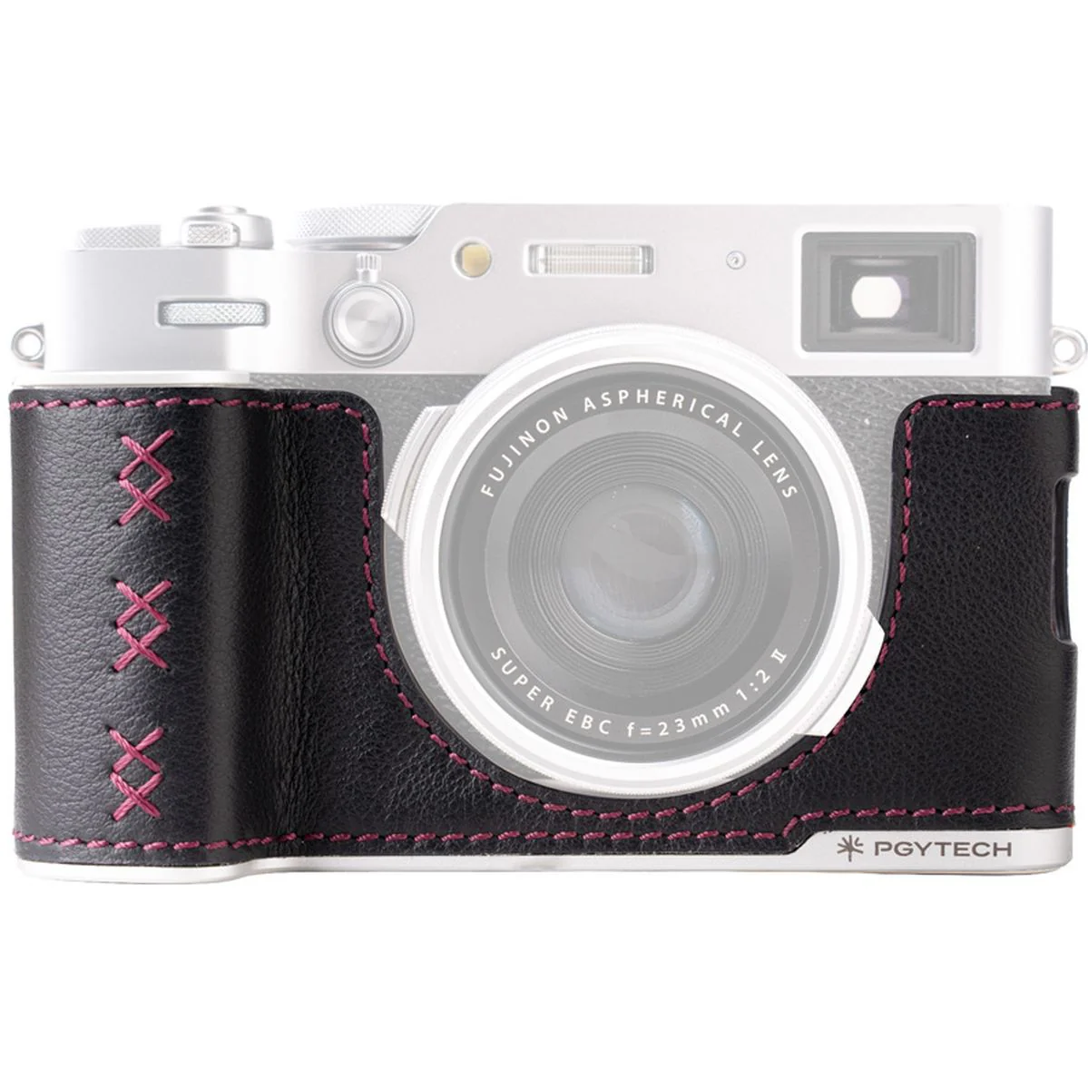 PGYTECH Leather Camera Case (For Fujifilm X100VI Midnight Black) - Image 4