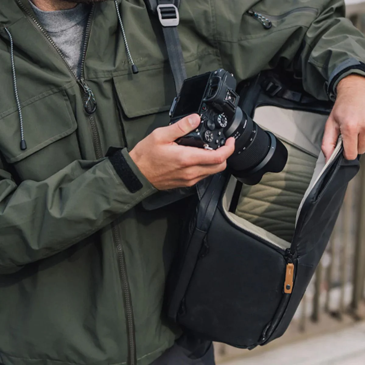 PGYTECH Onego 2 Backpack 25L Pine Green - Image 3
