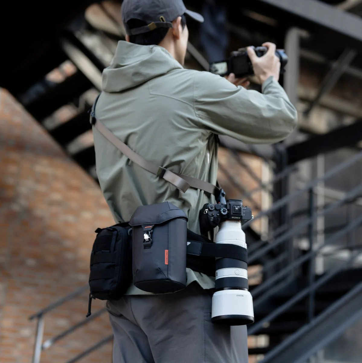 PGYTECH Onemo Photography Waist Belt (Dark Night Camo) - Image 3