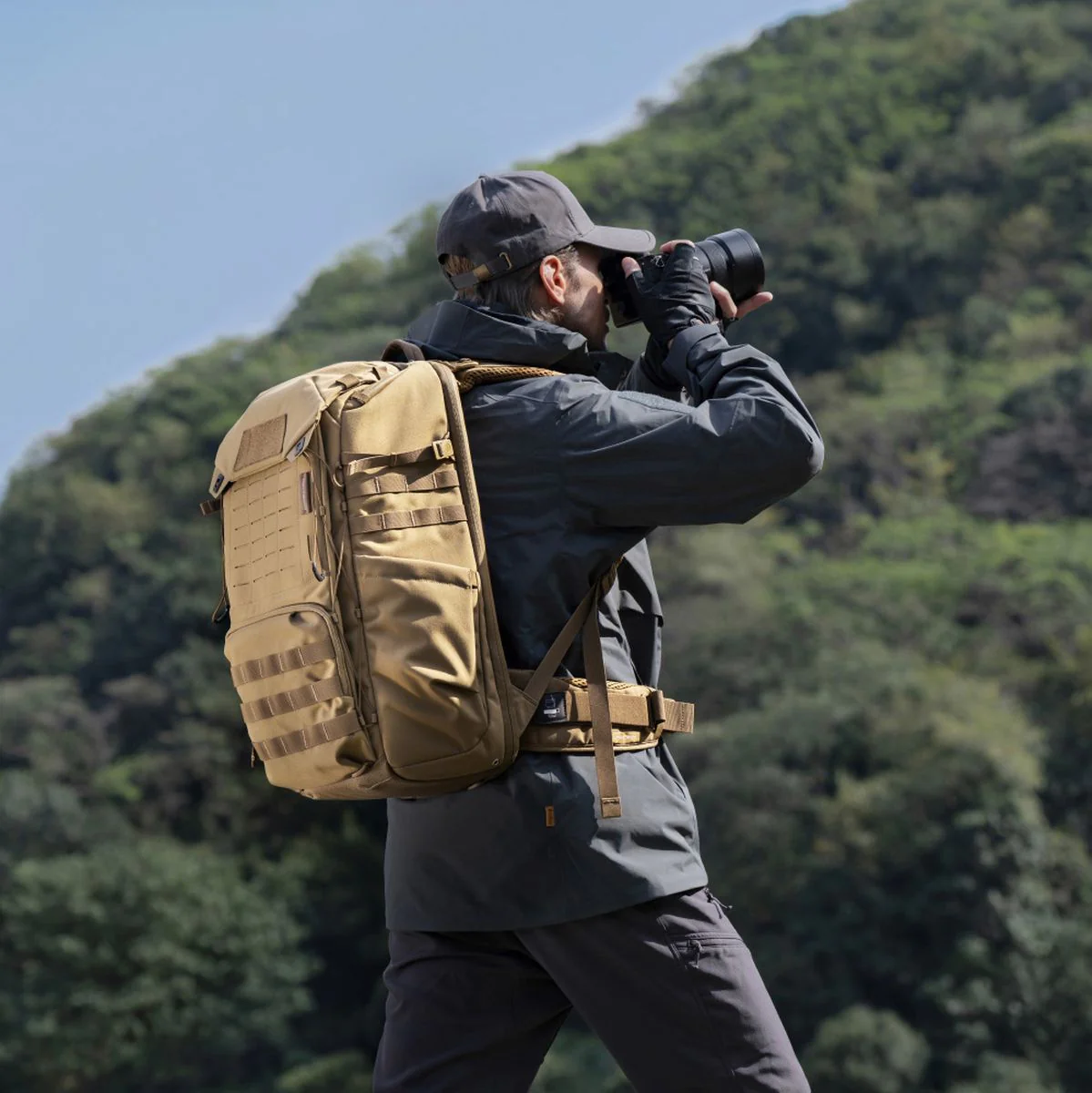 PGYTECH Onemo Tactical Backpack 25l (Coyote Brown) - Image 2