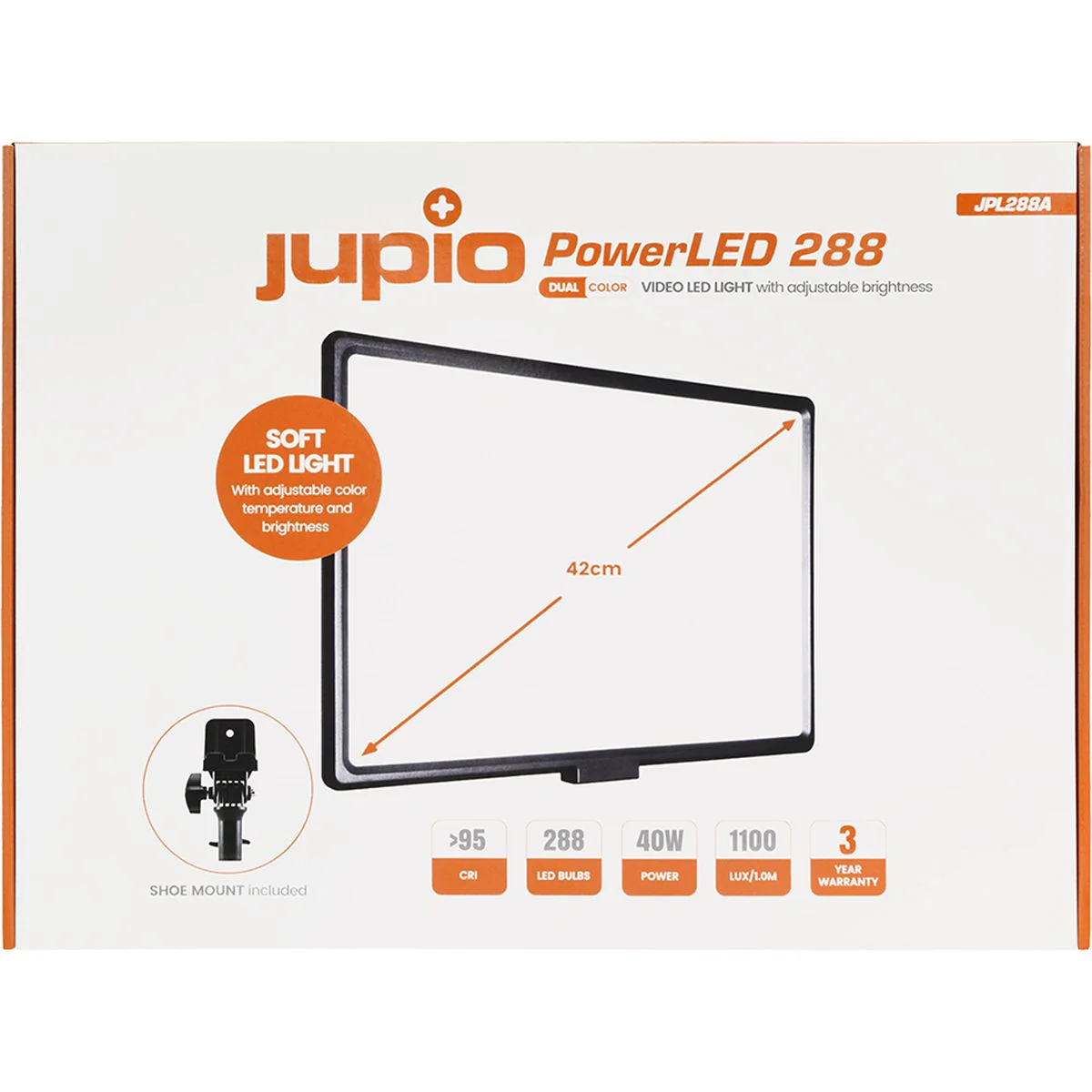 Jupio Powerled 288 - Image 3
