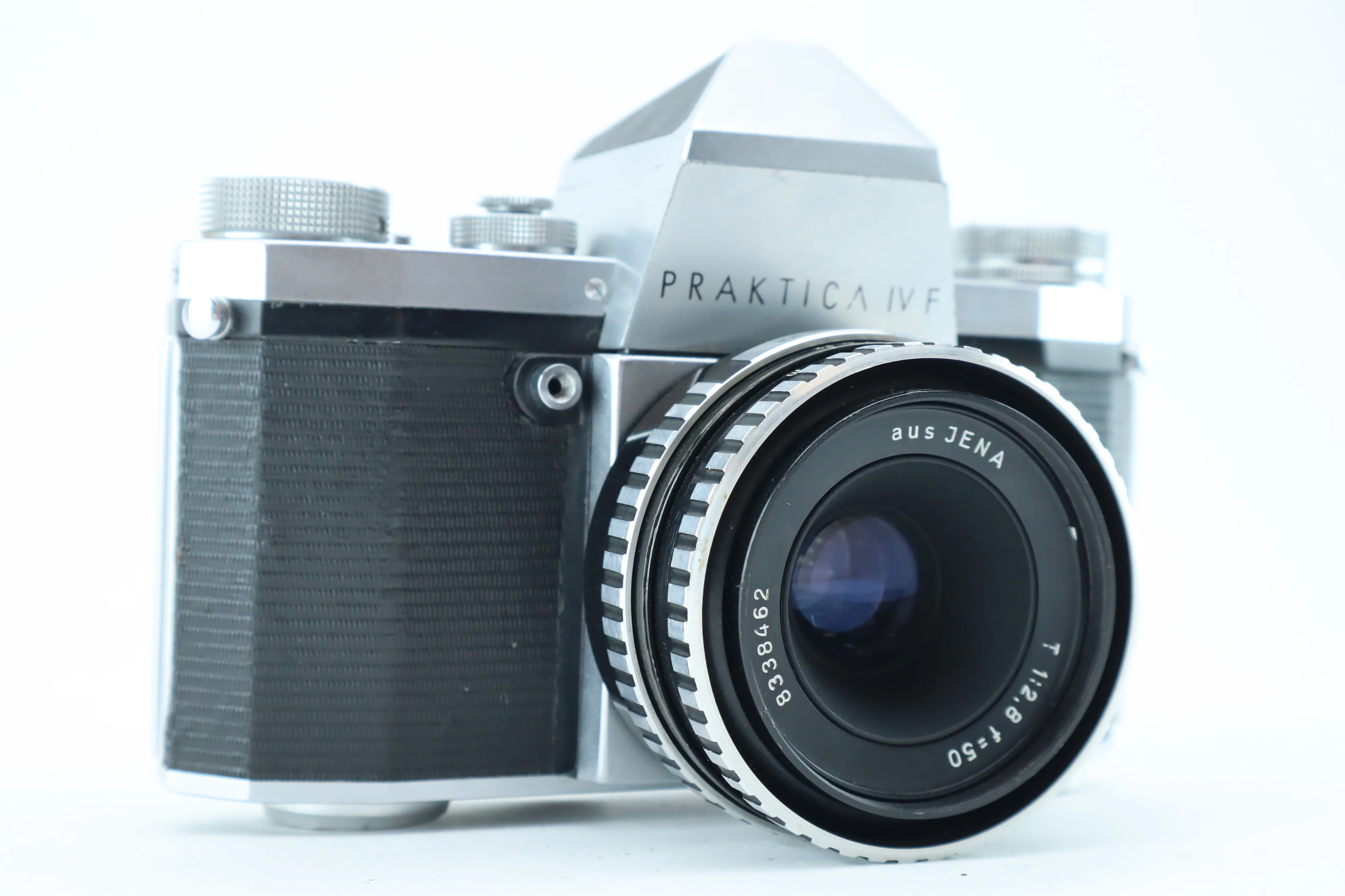 Praktica IV F with Aus Jena 50mm 2.8