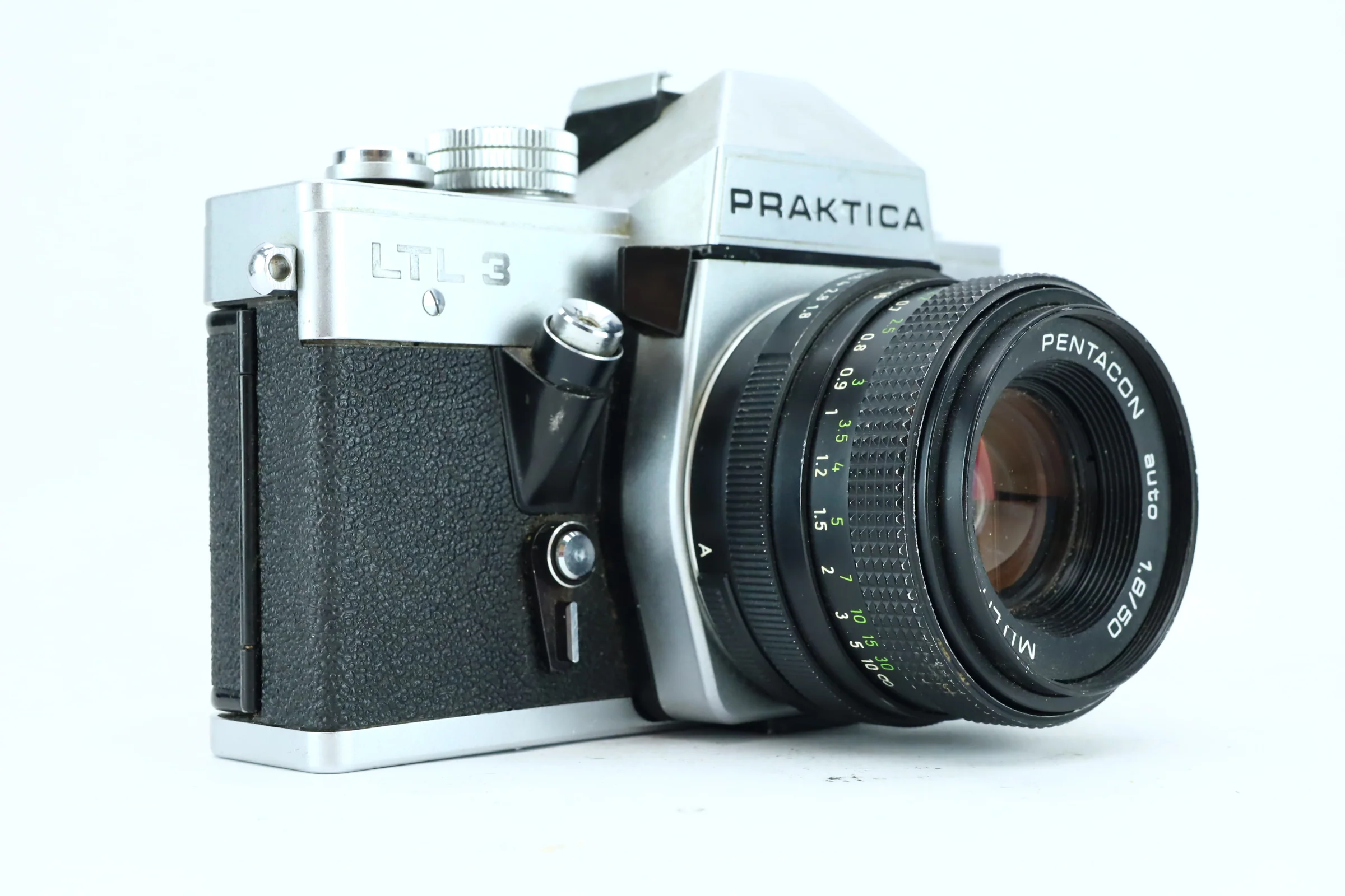 Praktica LTL 3 + Pentacon Auto 50mm f/1.8 Multi Coating – Classic East German M42 SLR Kit - Image 2