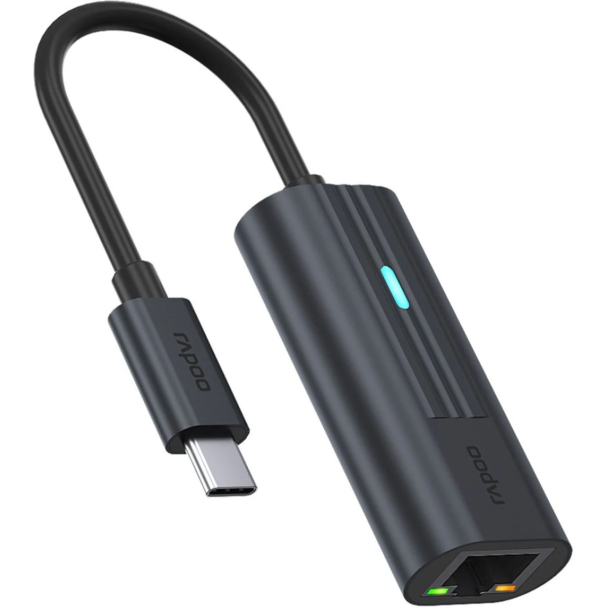 Rapoo USB-C Adapter USB-C To Gigabit LAN Grey - Image 5