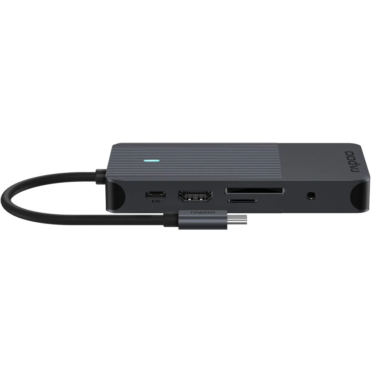 Rapoo USB-C Multiport Adapter 10-IN-1 Grey - Image 3