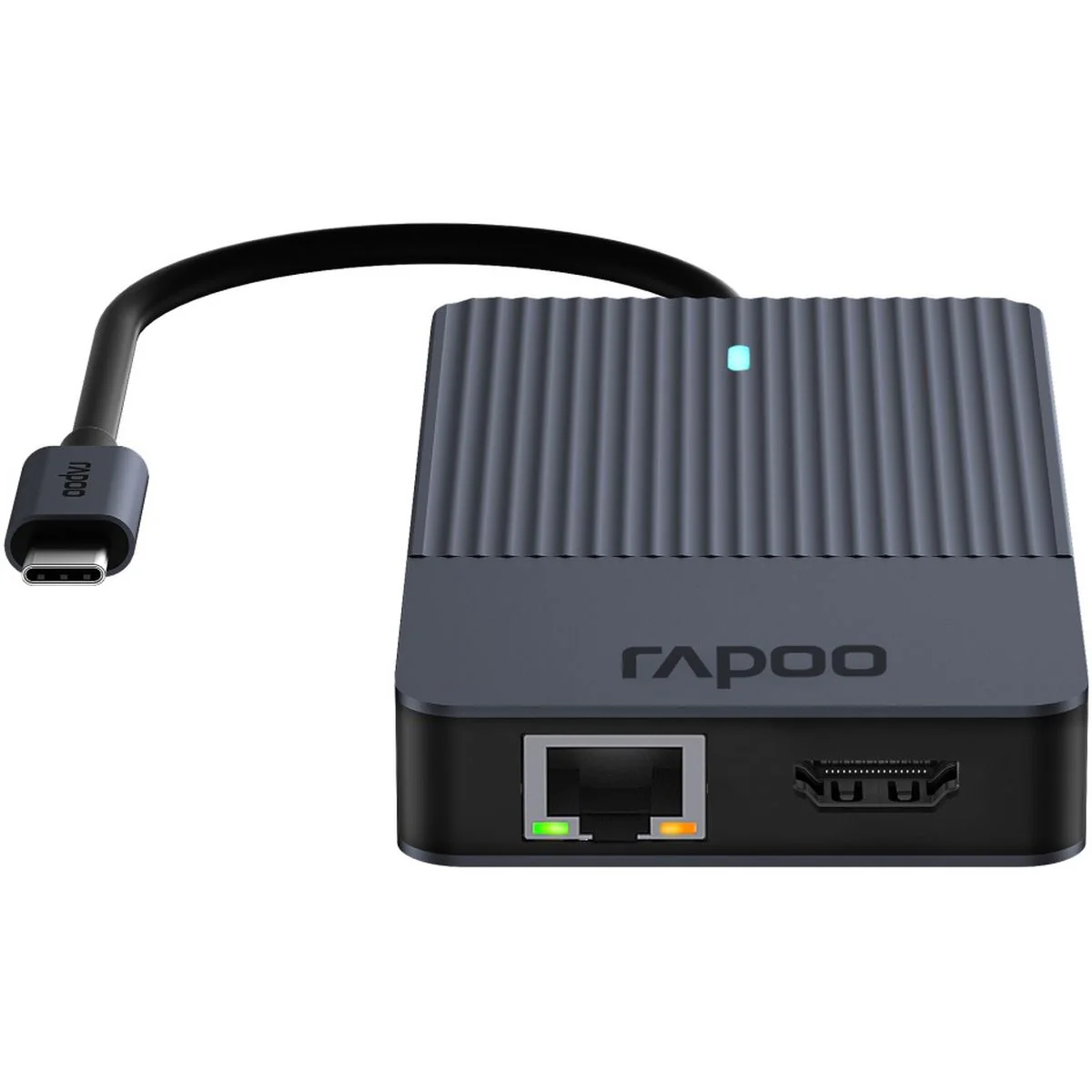 Rapoo USB-C Multiport Adapter 10-IN-1 Grey - Image 4