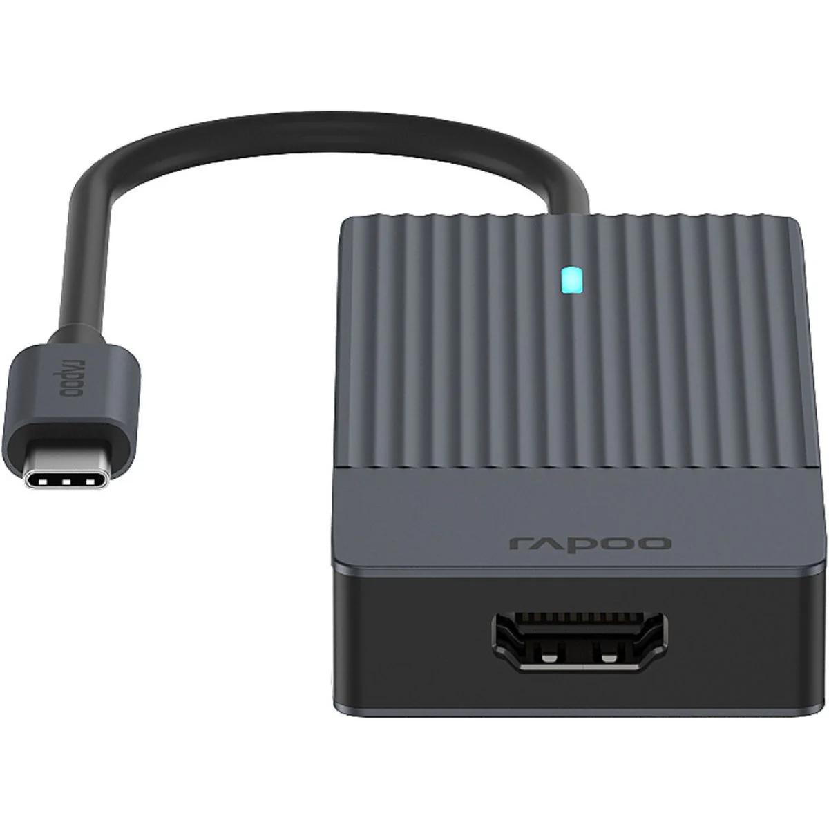 Rapoo USB-C Multiport Adapter 4-IN-1 Grey - Image 4