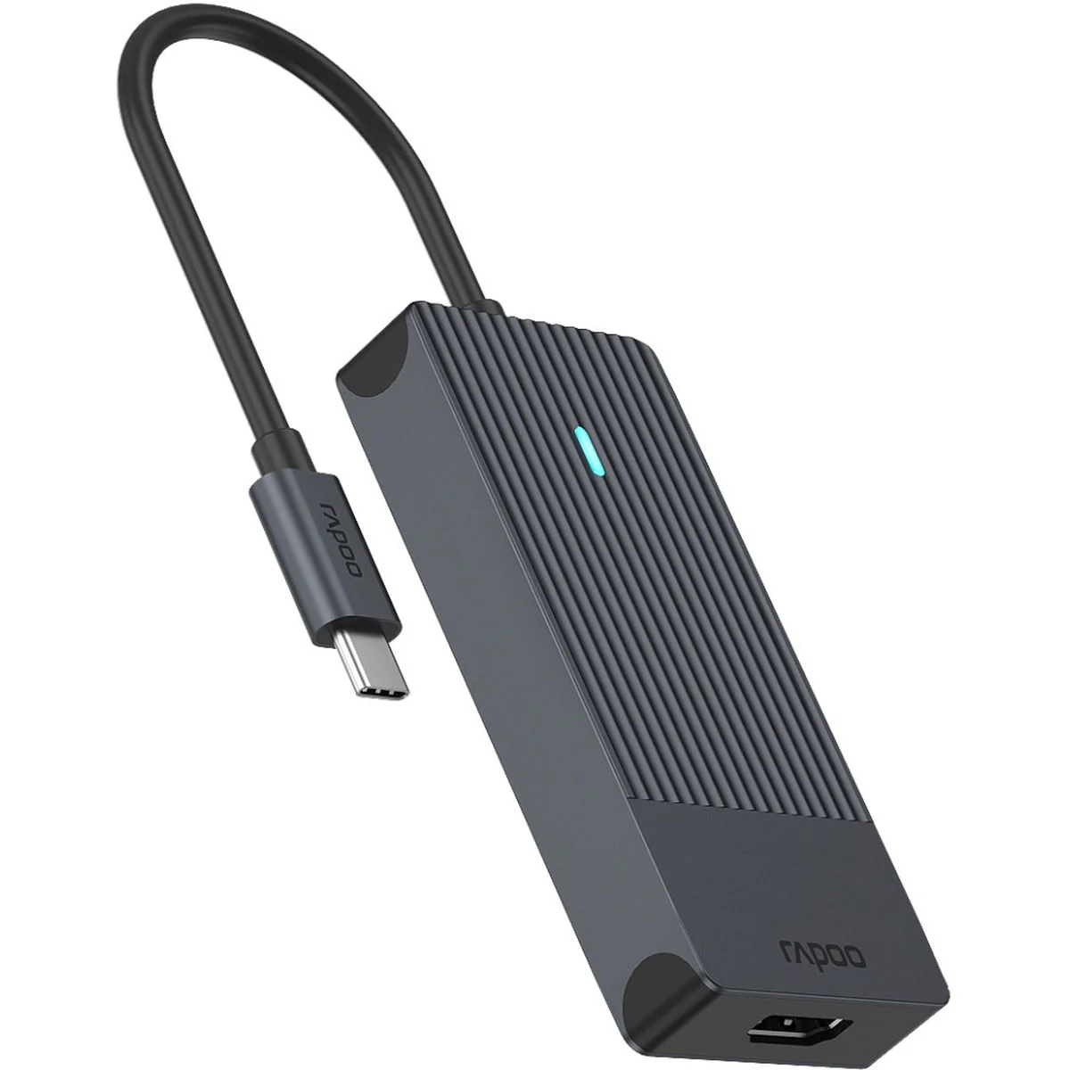 Rapoo USB-C Multiport Adapter 4-IN-1 Grey - Image 5