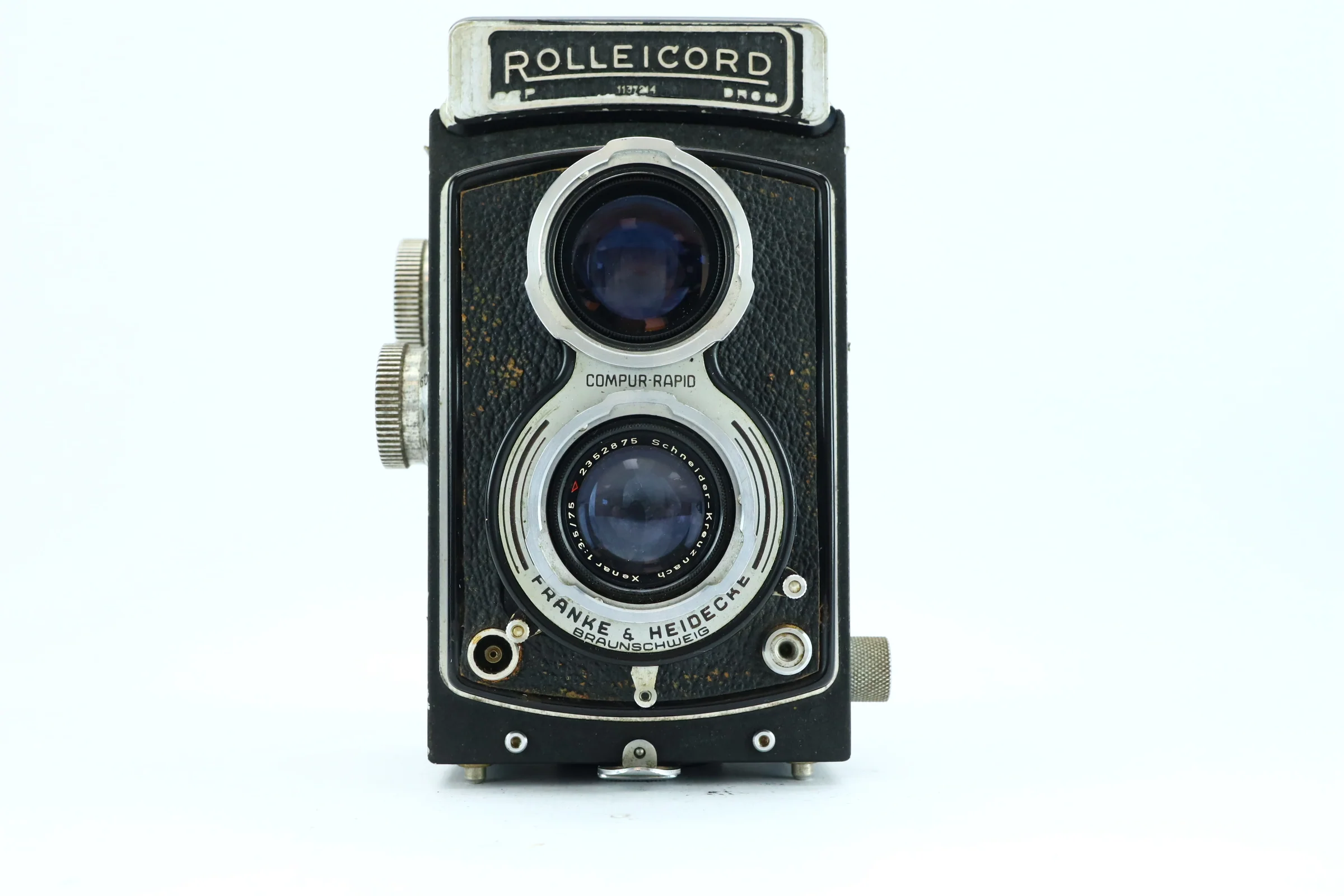 Rolleicord+ Schneider-Kreuznach Xenar 75mm f/3.5 – Classic German Twin-Lens Reflex - Image 2
