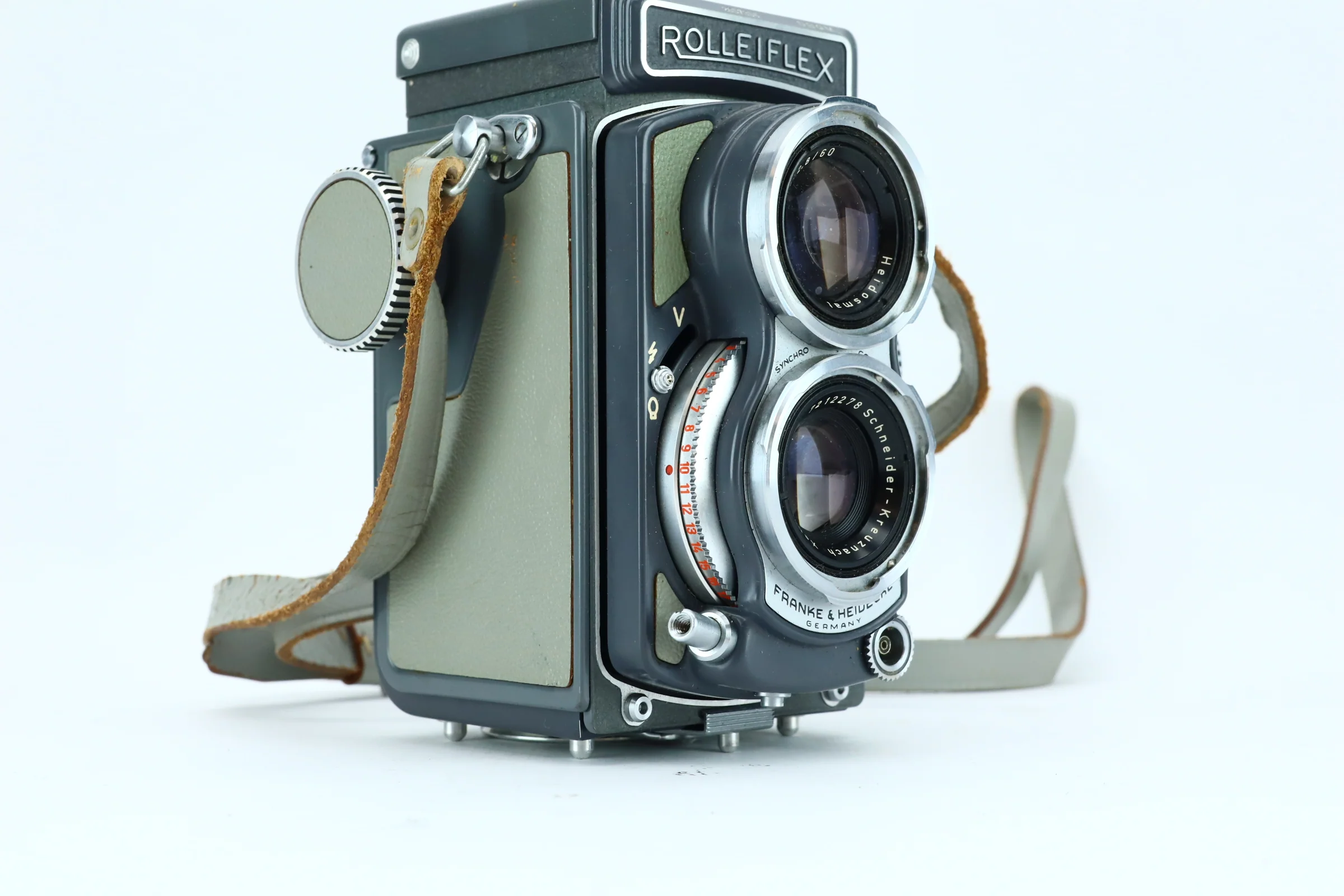 Rolleiflex Baby – Grey TLR Medium Format Camera - Image 2
