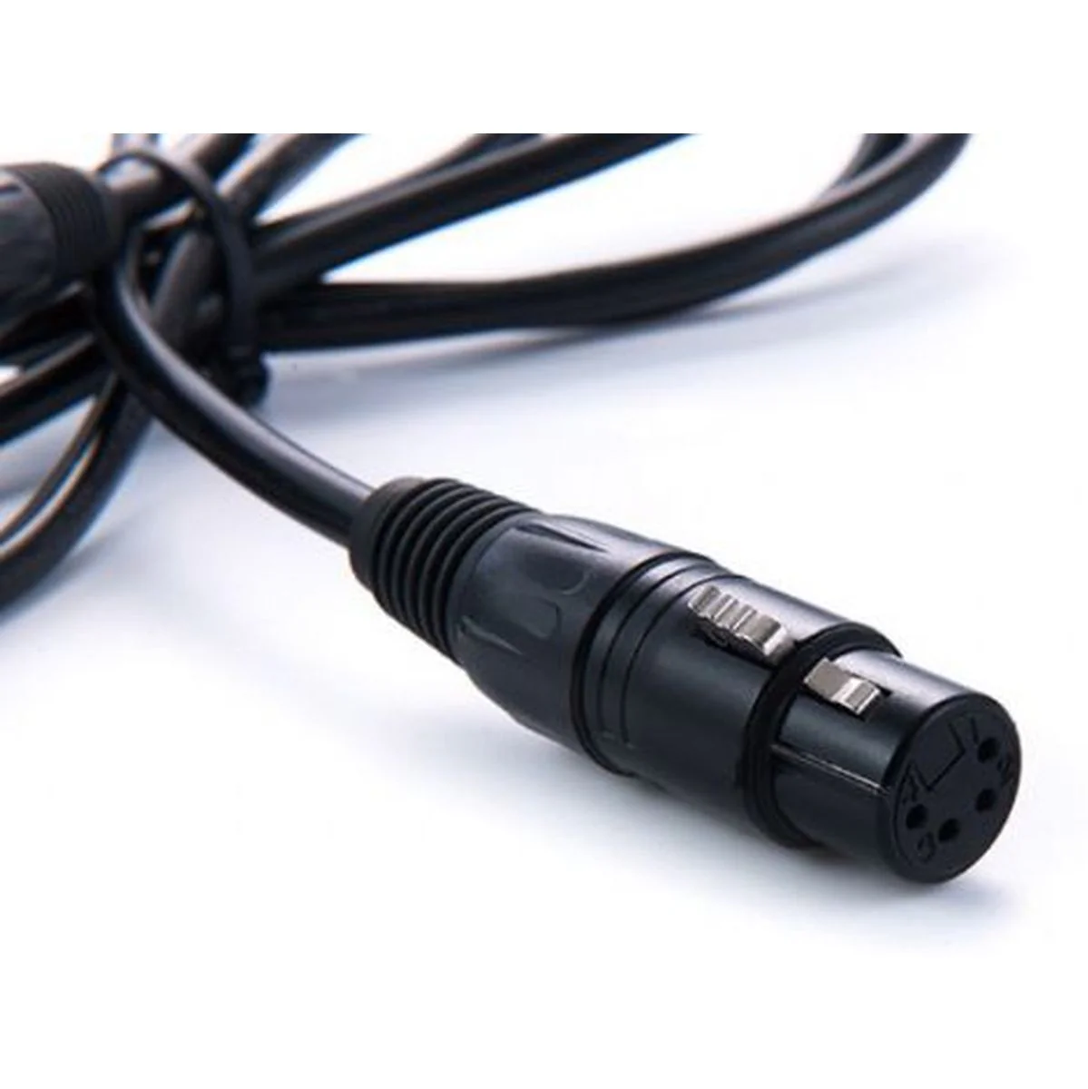 Rolux 4-PINS XLR Female w/ 4 Pins Male Connector RL-C7