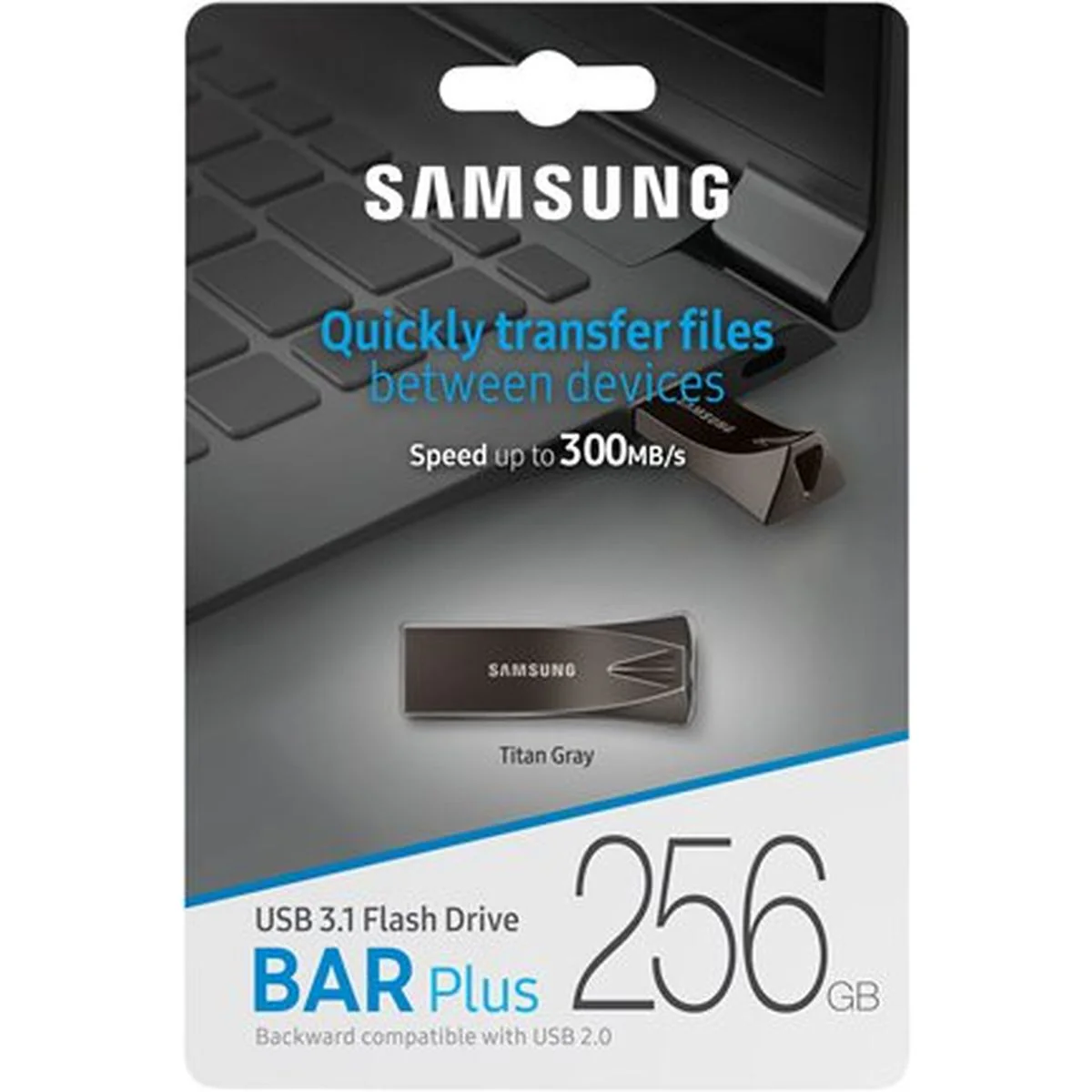 Samsung Bar Plus 256GB Titan Grey - Image 4