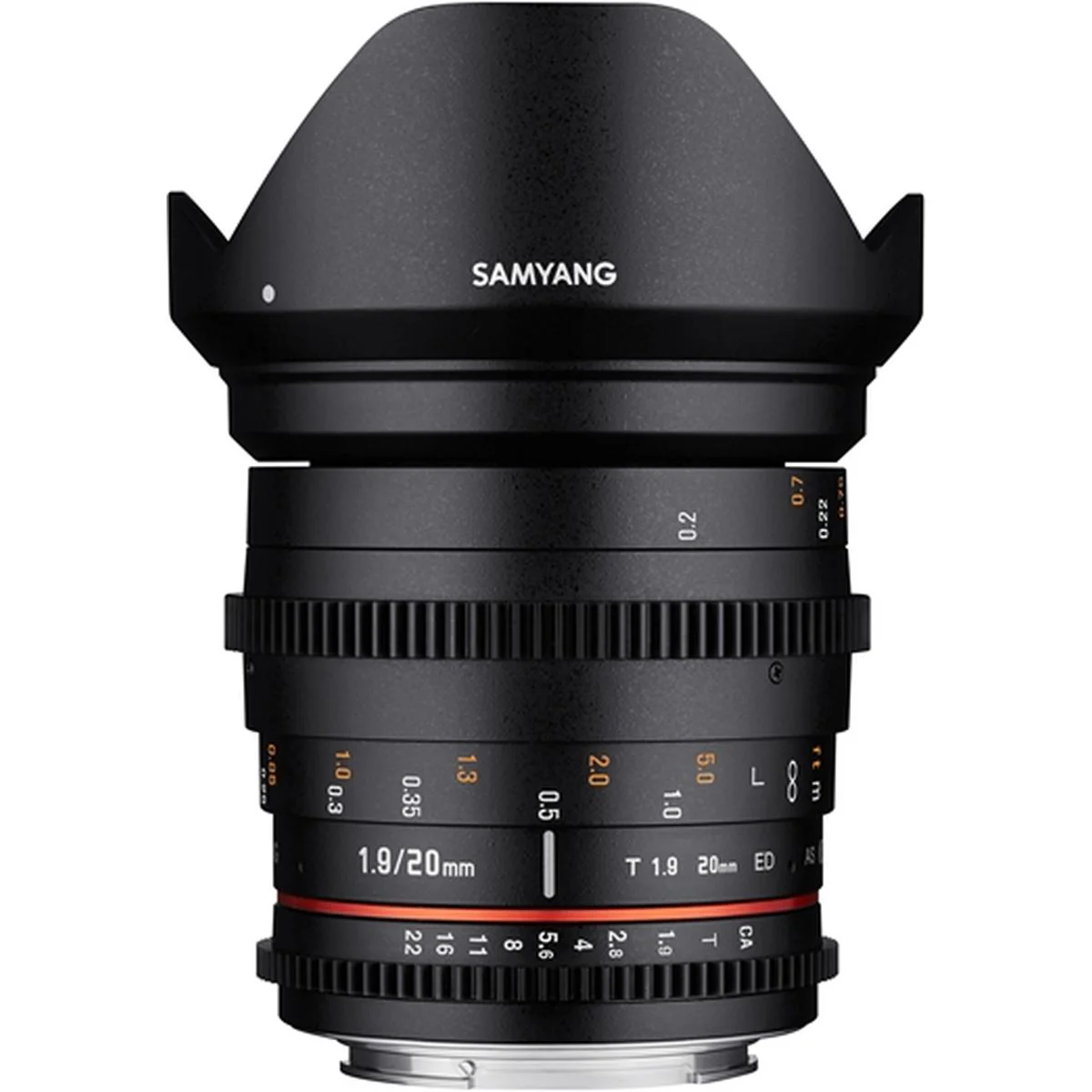 Samyang 20mm T1.9 VDSLR Canon