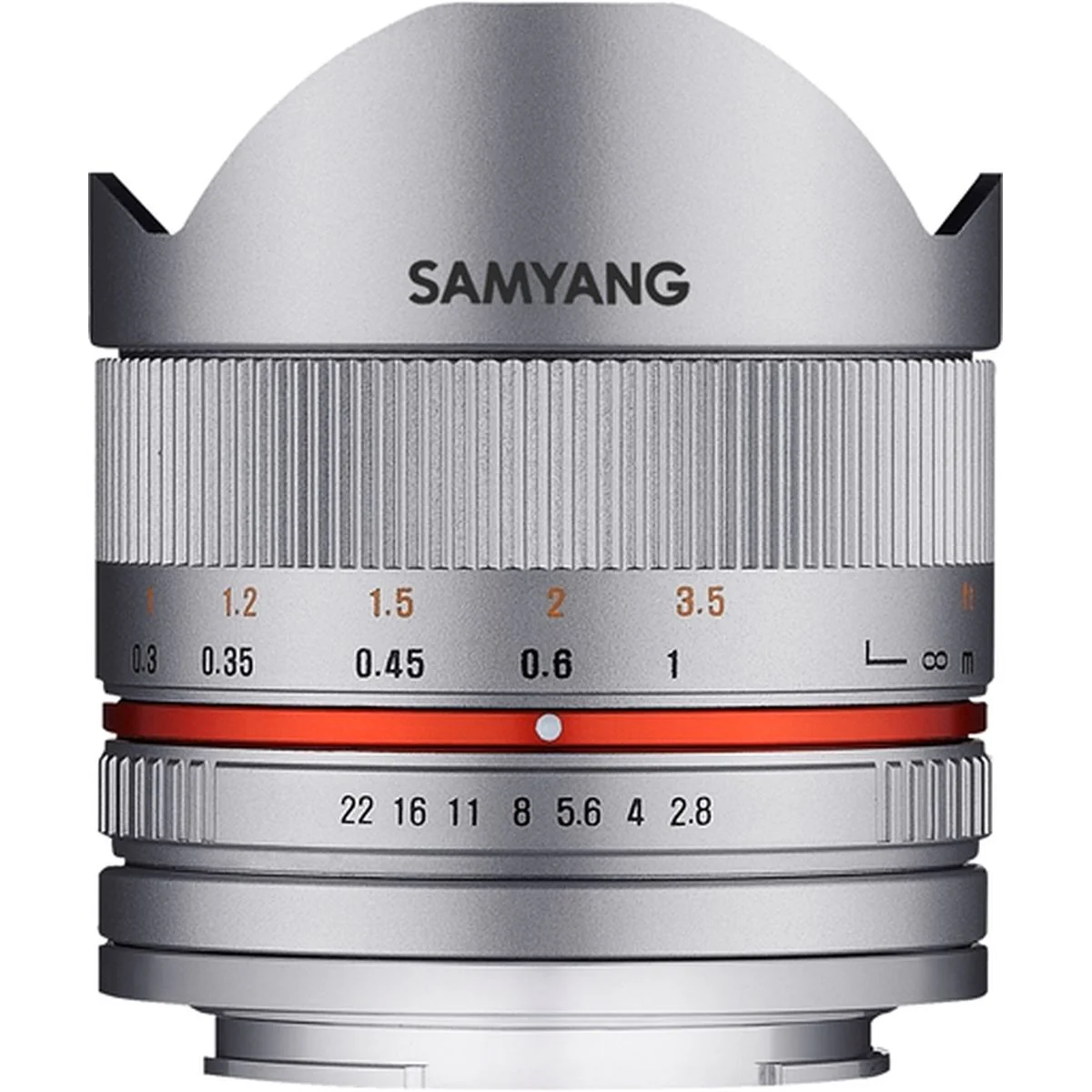 Samyang 8mm f/2.8 Fisheye II Canon M Silver - Image 2