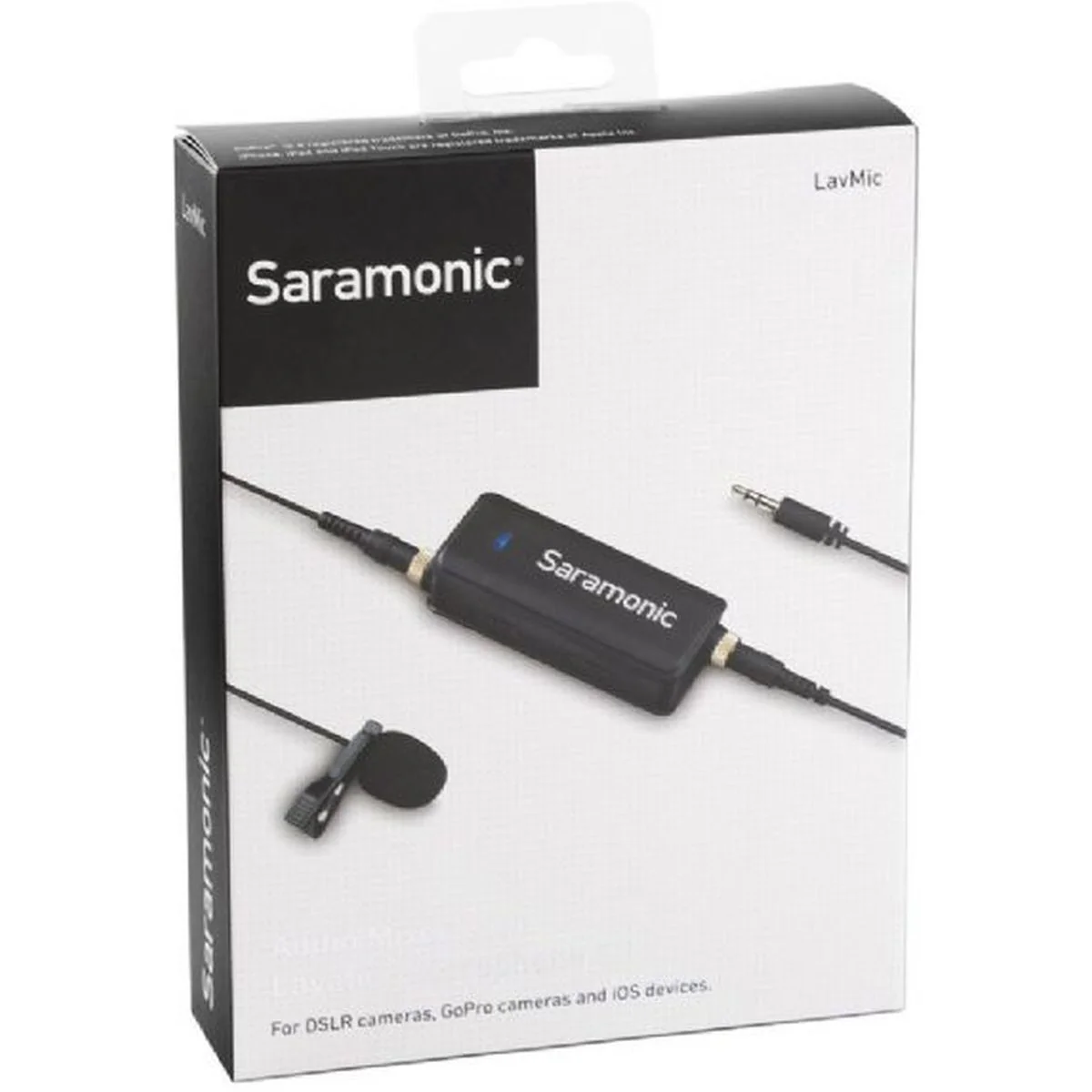 Saramonic Dual Audio Mixer Lavmic w/ Lavalier Microphone - Image 4