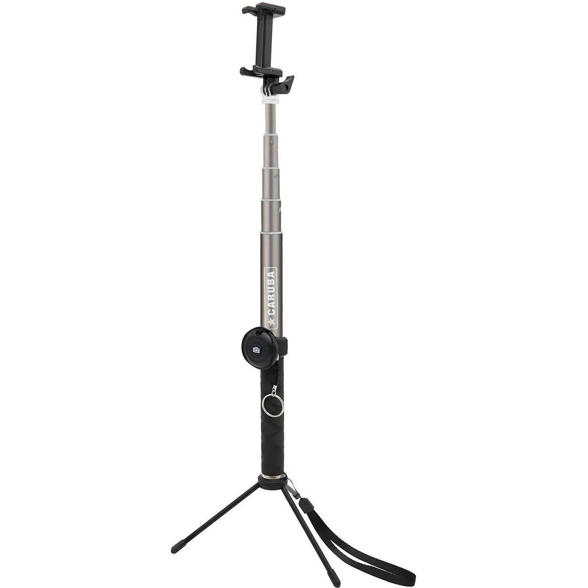 Caruba Selfie Stick Large Bluetooth - Grey - Image 4