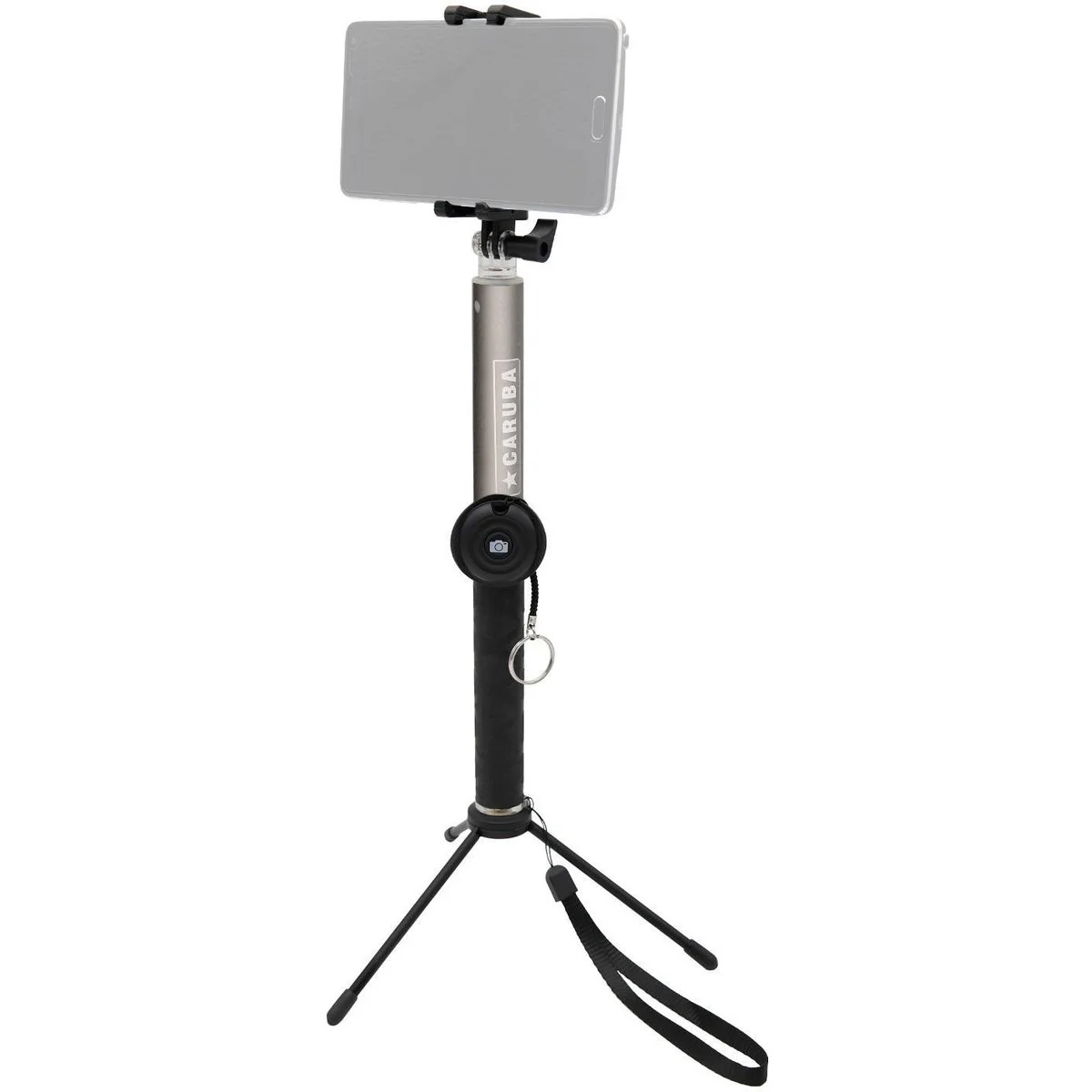 Caruba Selfie Stick Large Bluetooth - Grey - Image 5