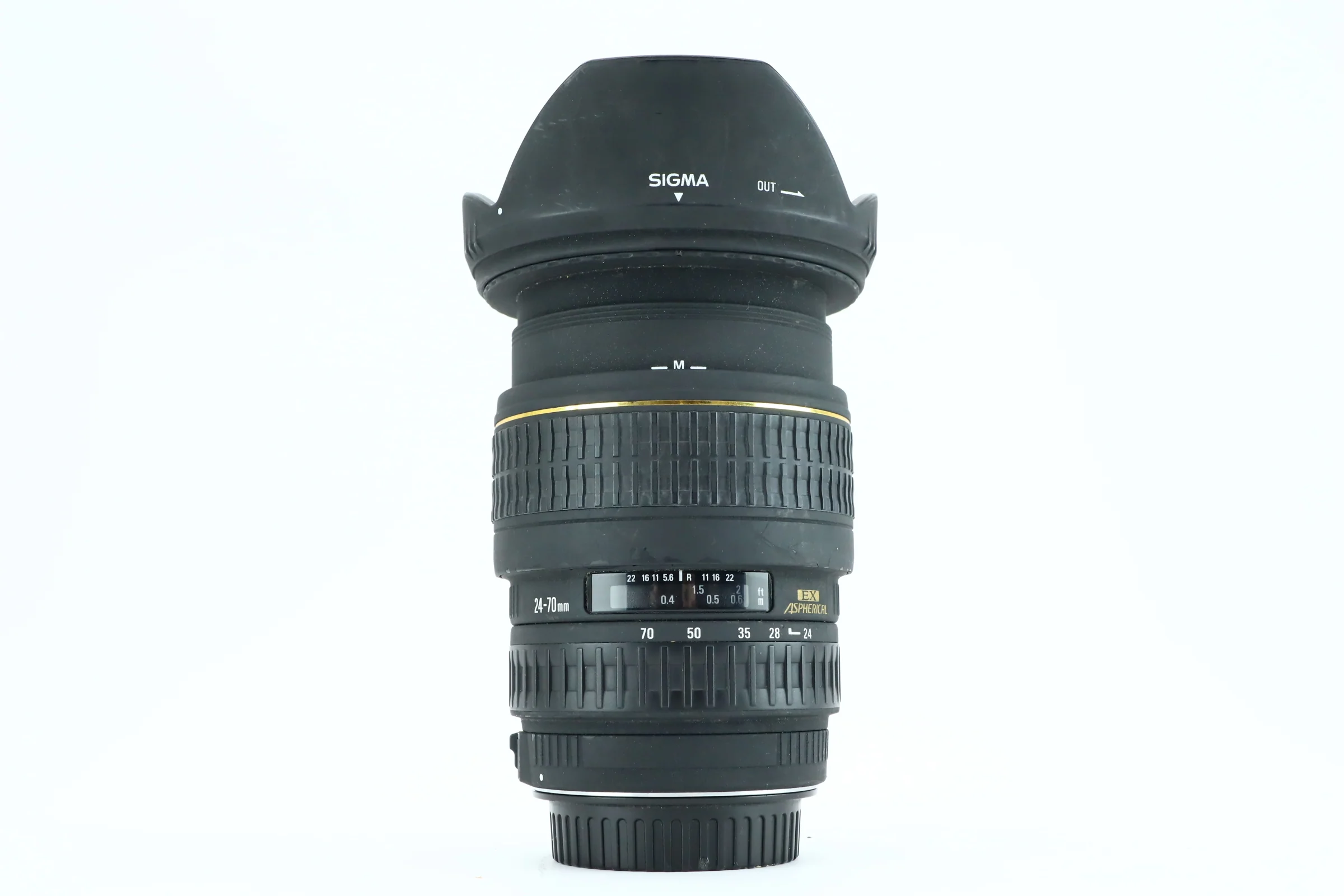 Sigma zoom 24-70mm 1:2.8 DG lens