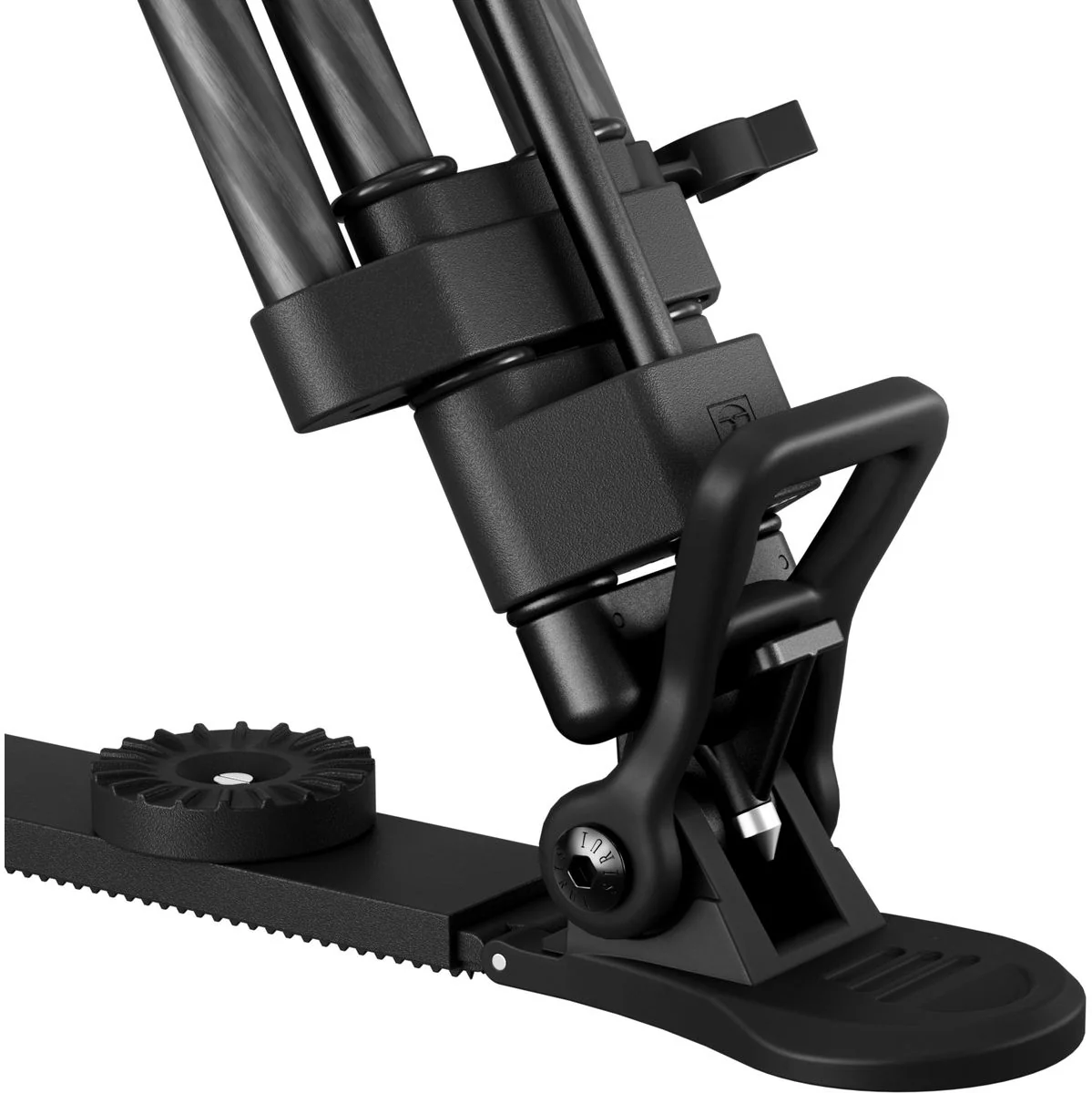Sirui SQ75 Carbon Twin-Leg Video Tripod 75mm Half-Bowl + S5 Head - Image 5