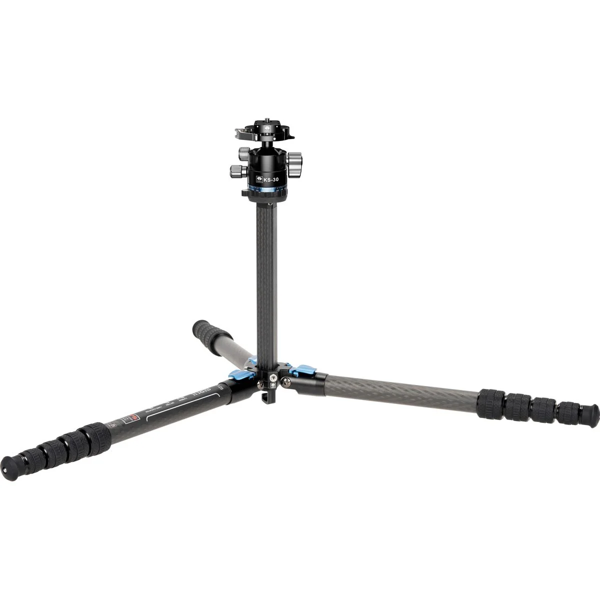 Sirui Waterproof Carbon Travel Tripod ST-125+KS-30 - Image 3