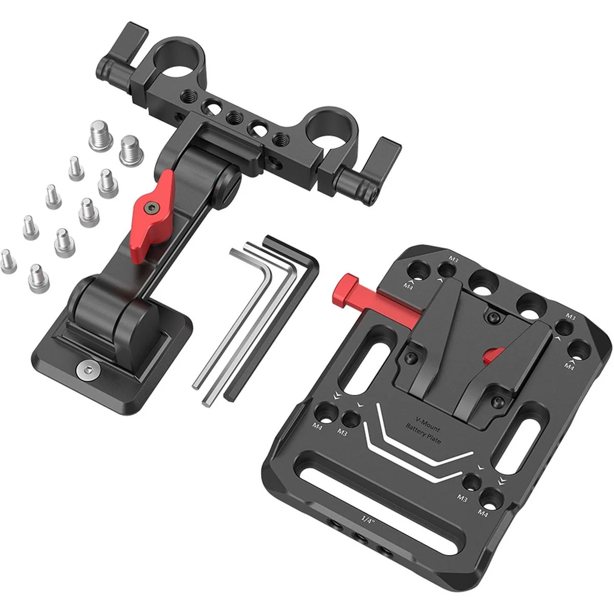 SmallRig 2991 V Mount Battery Plate w/ Adjustable Arm - Image 2