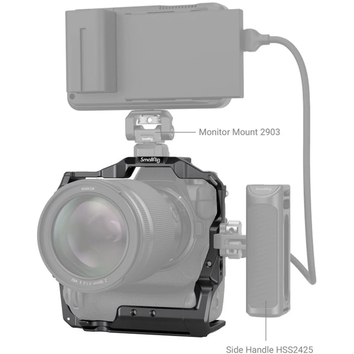 SmallRig 3195 Cage For Nikon Z9 - Image 4