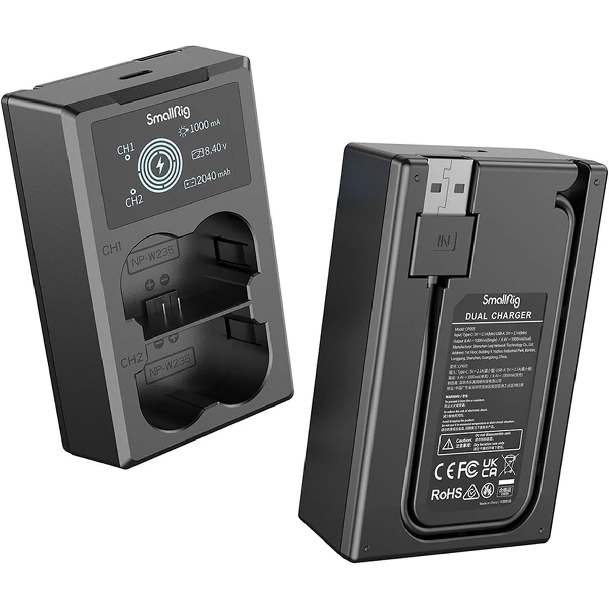 SmallRig 3822 NP-W235 Camera Battery EN Charge Kit - Image 3
