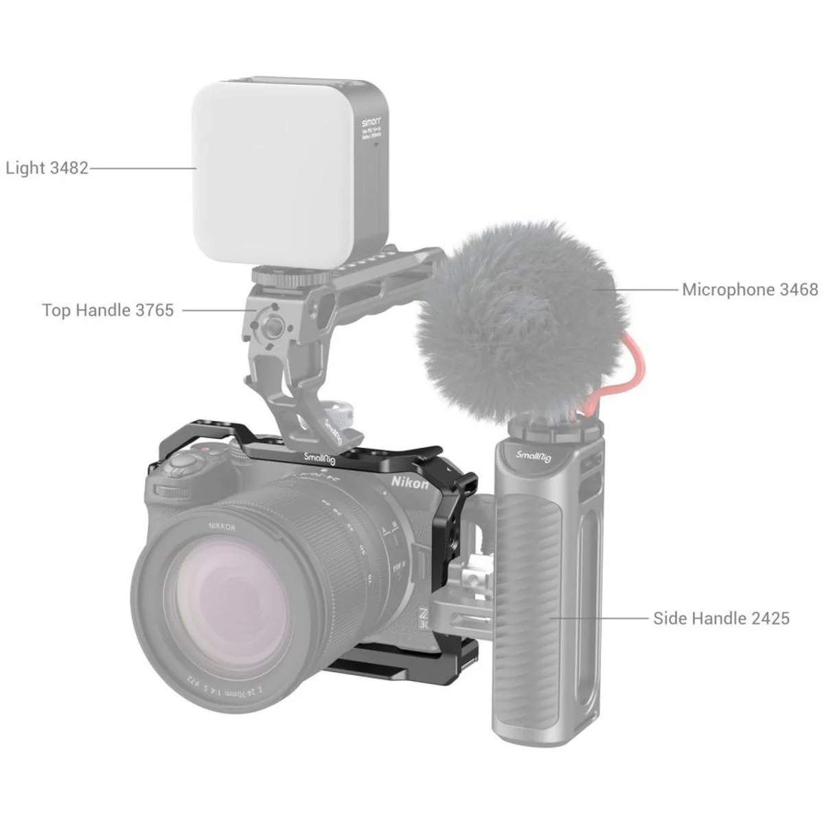 SmallRig 3858 Cage For Nikon Z 30 - Image 5